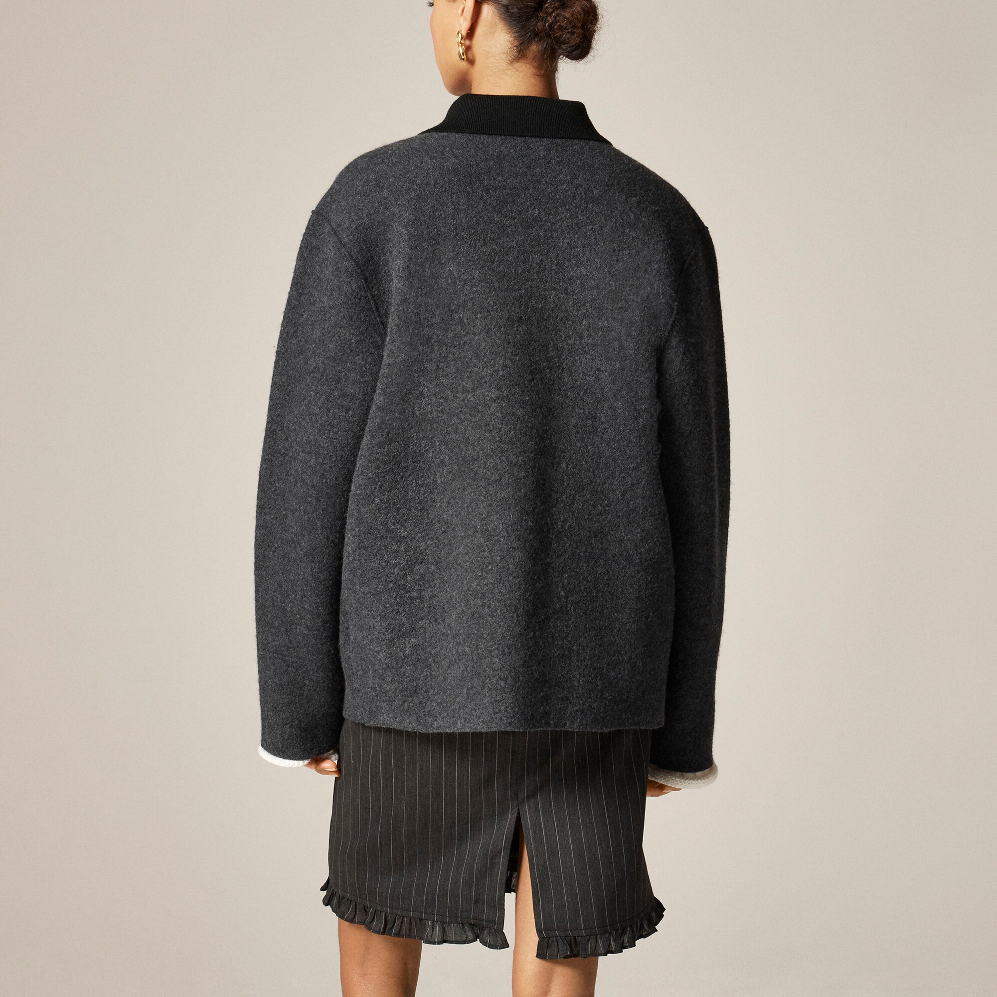 Barn Jacket™ sweater in boiled wool