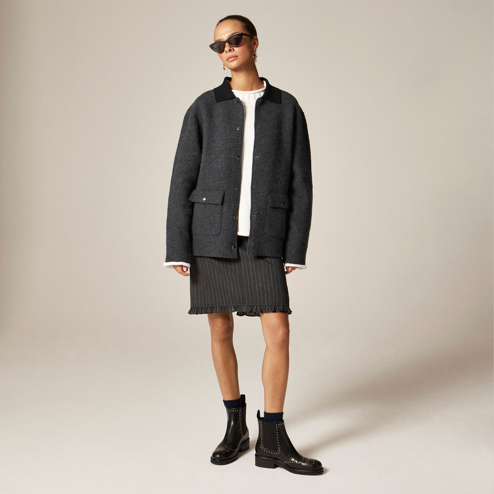  Barn Jacket&trade; sweater in boiled wool