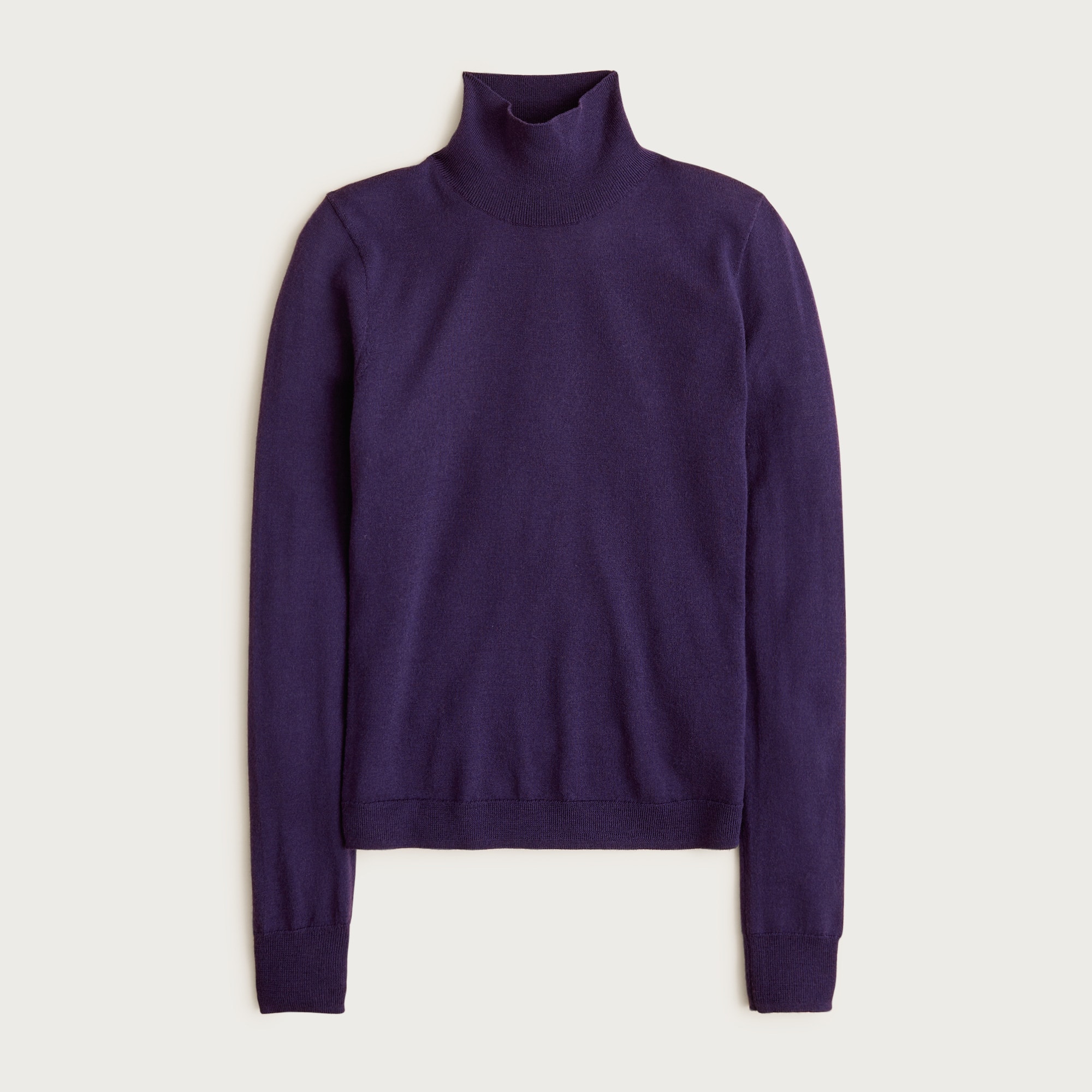 Carolyn turtleneck sweater in merino wool