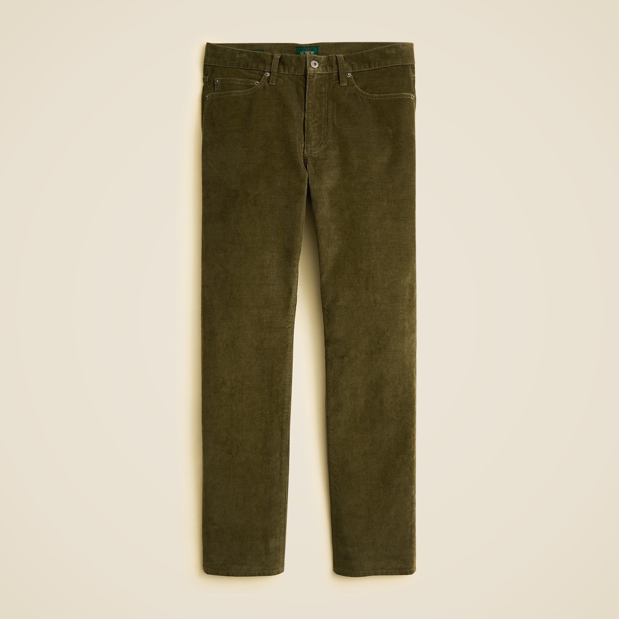 Broken-in Straight chino pant in stretch corduroy