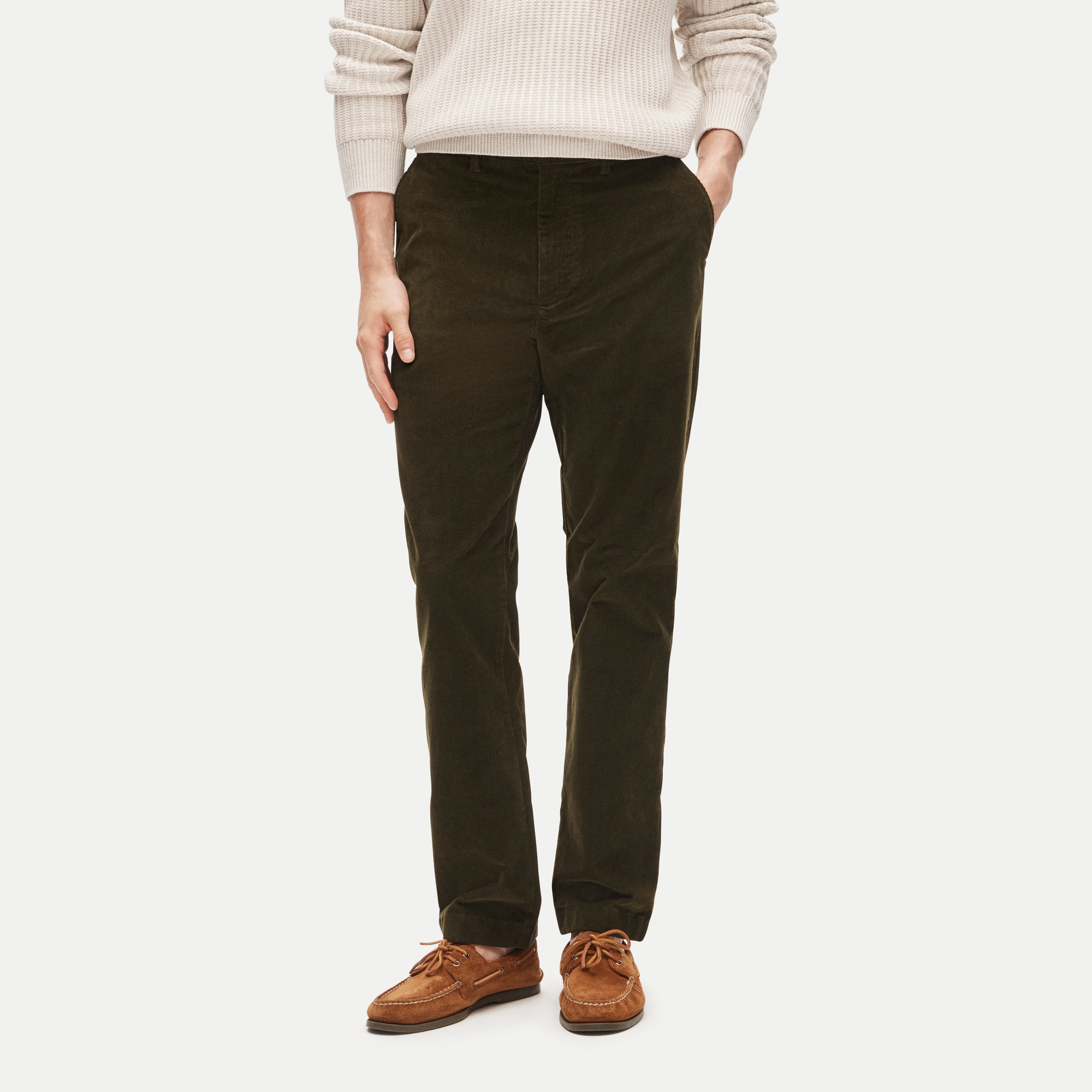 Broken-in Straight Pant In Stretch Corduroy For Men | J.Crew