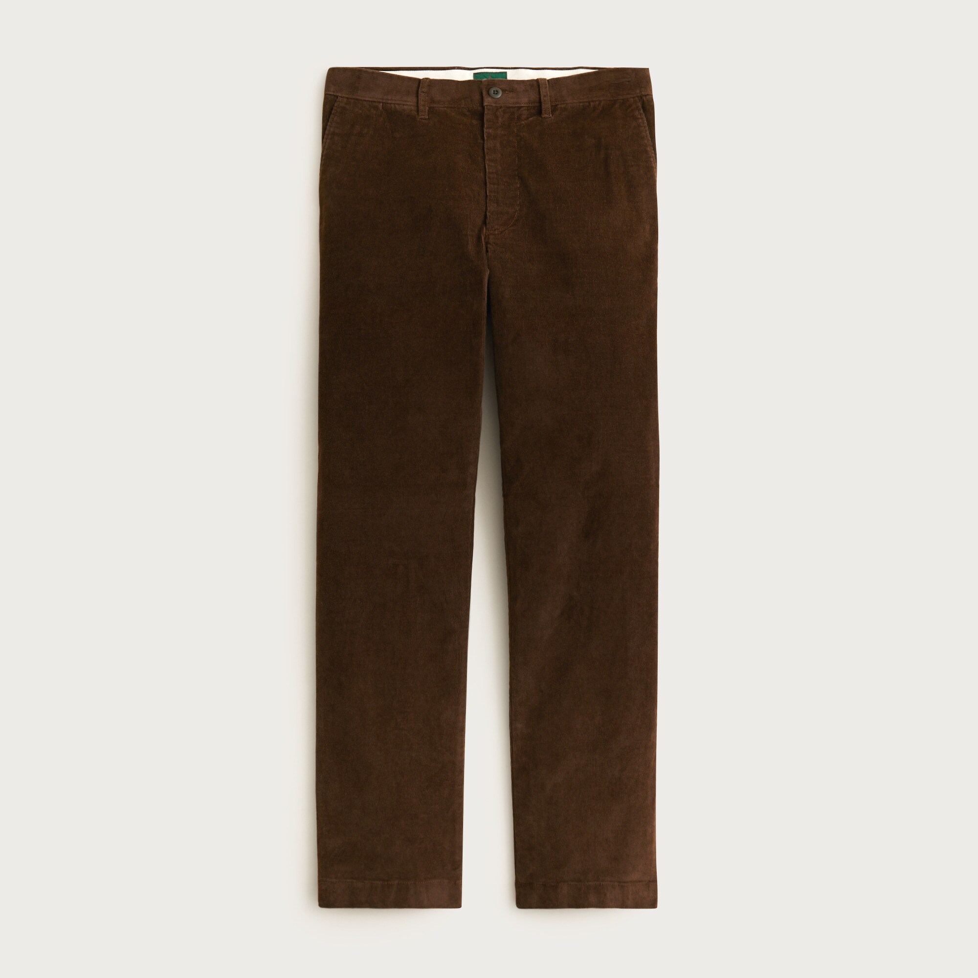 Broken-in Straight pant in stretch corduroy