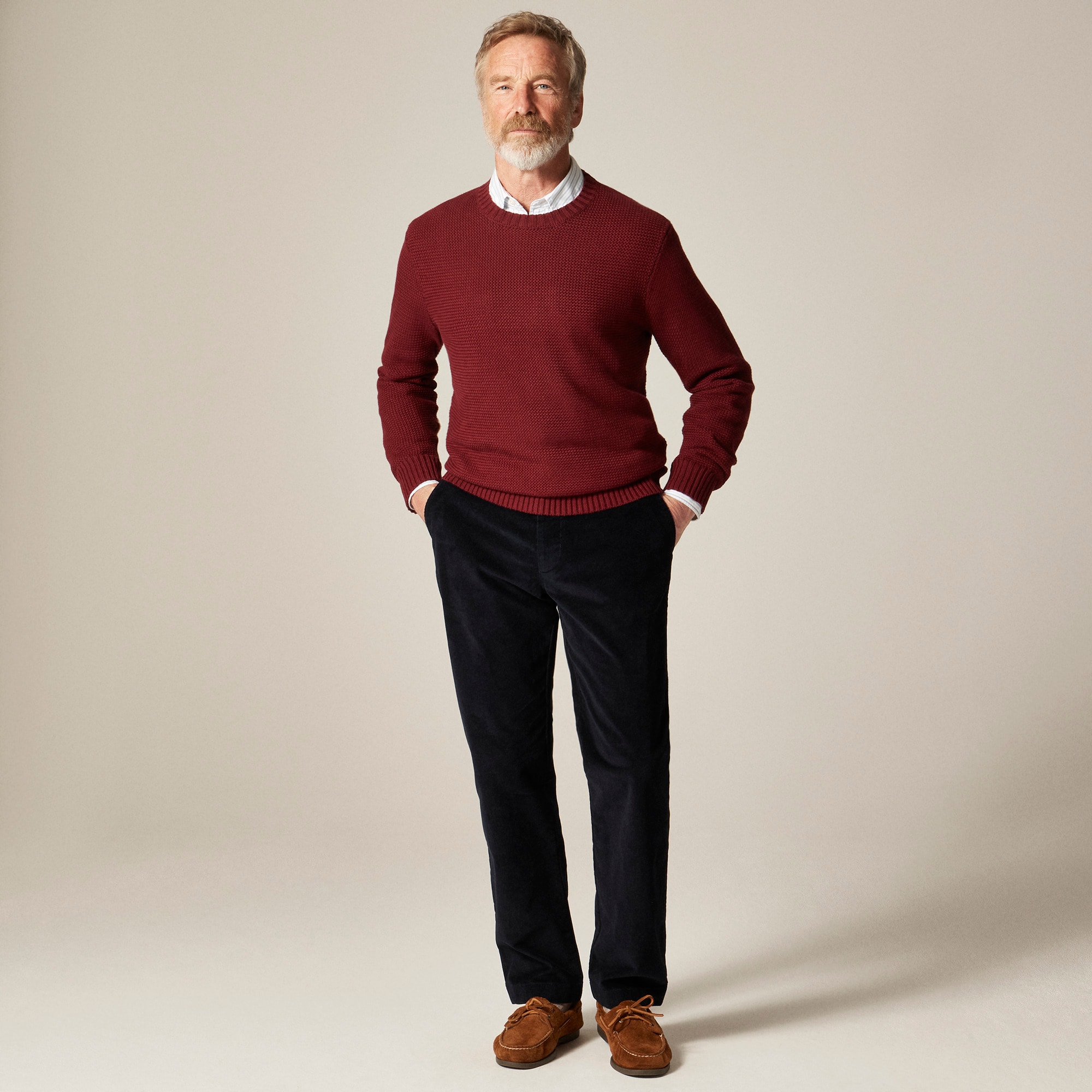 Broken-in Straight Pant In Stretch Corduroy For Men | J.Crew