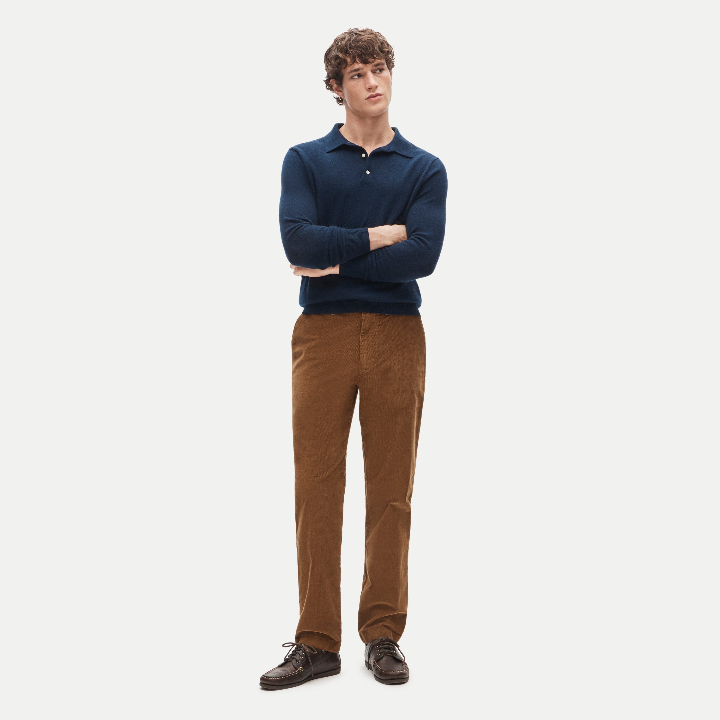 Broken-in Straight pant in stretch corduroy - thumbnail 6