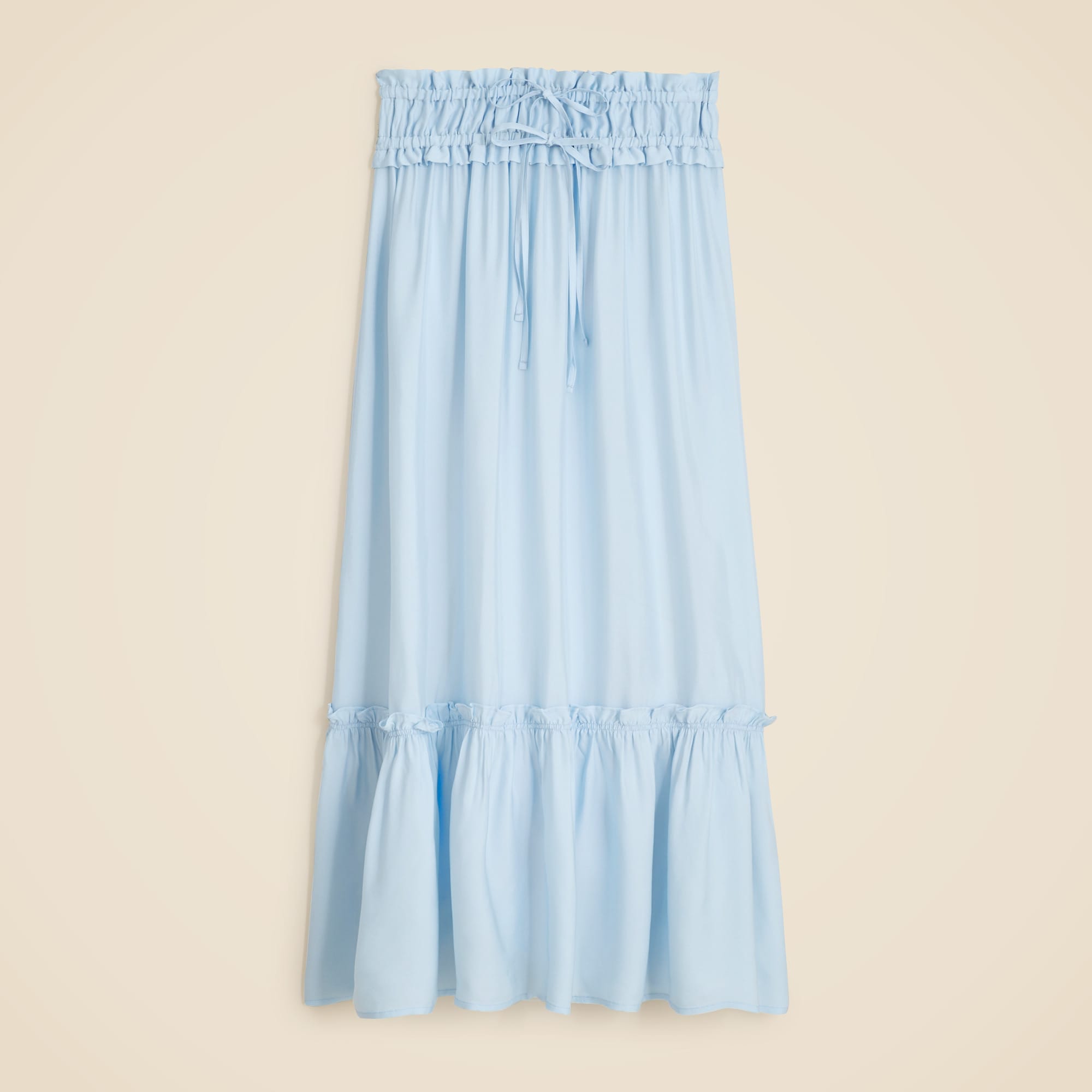 Smocked-waist midi skirt - image 2