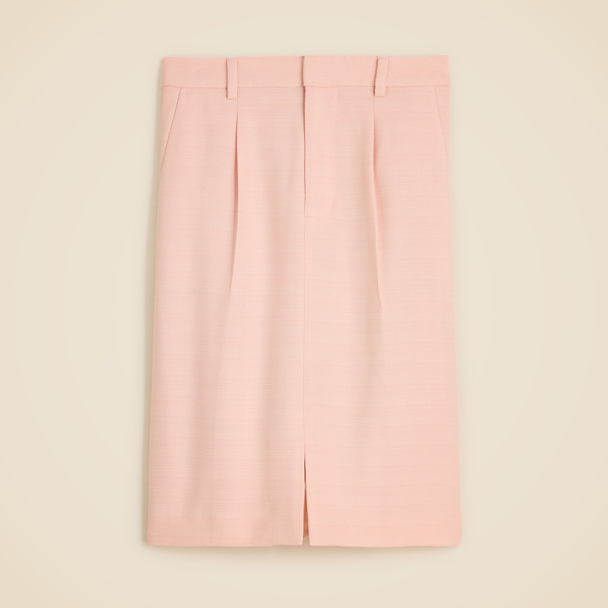 Knee-length sheath skirt