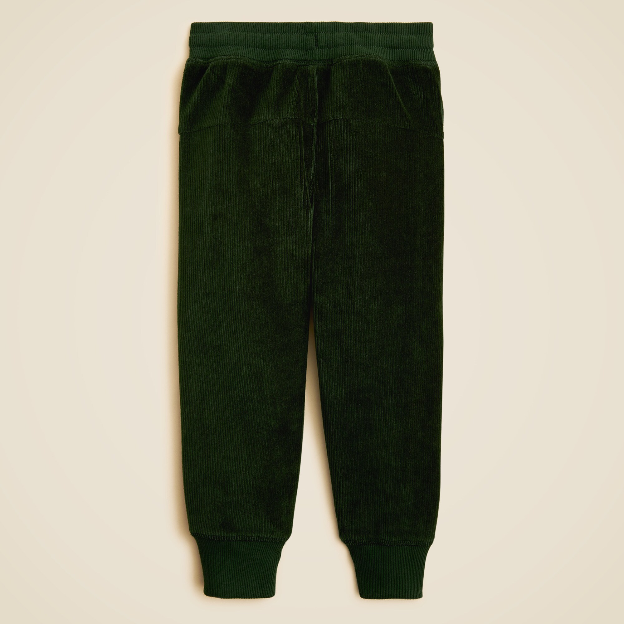 Kids' knit corduroy jogger pant