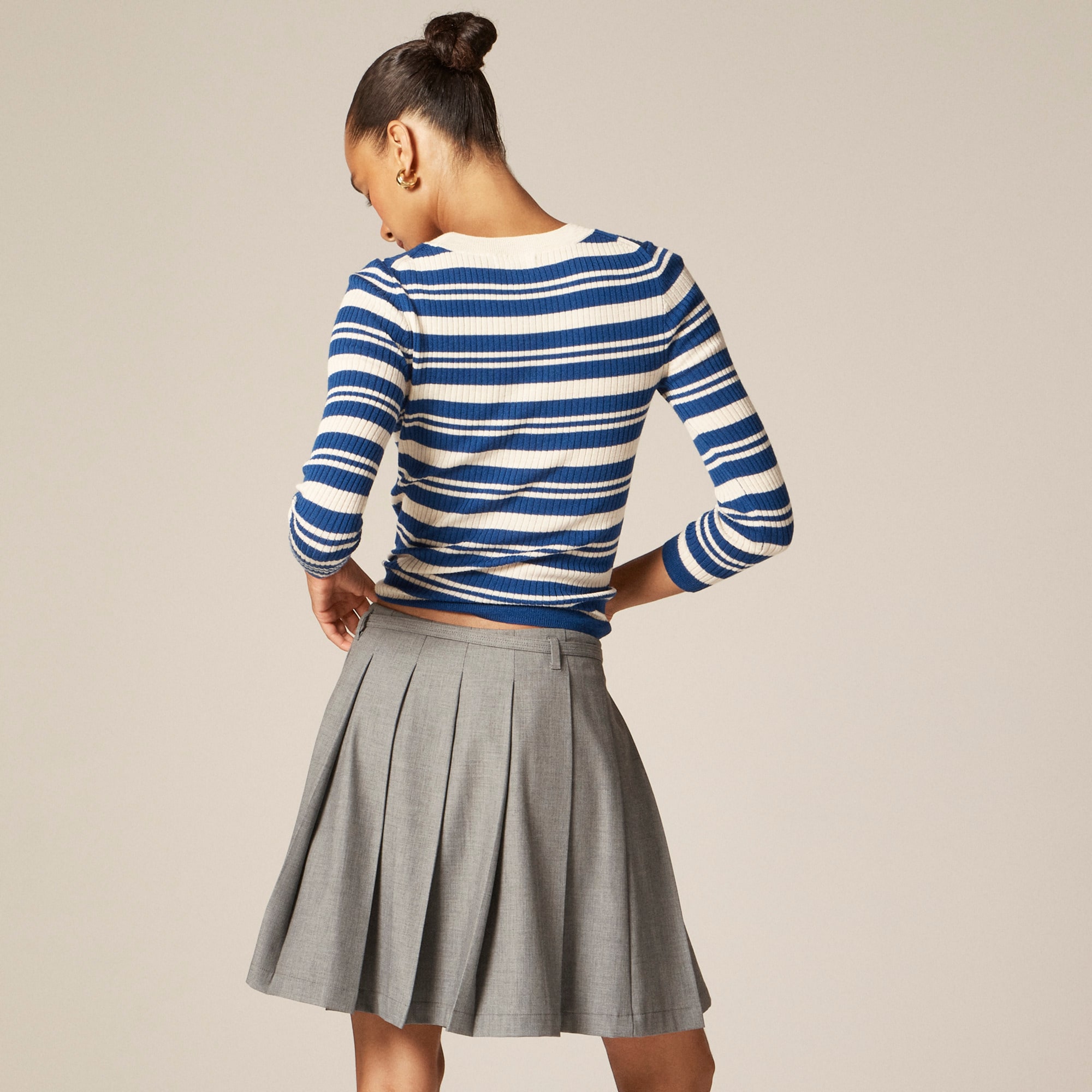 Pleated Prep Skirt For Women | J.Crew