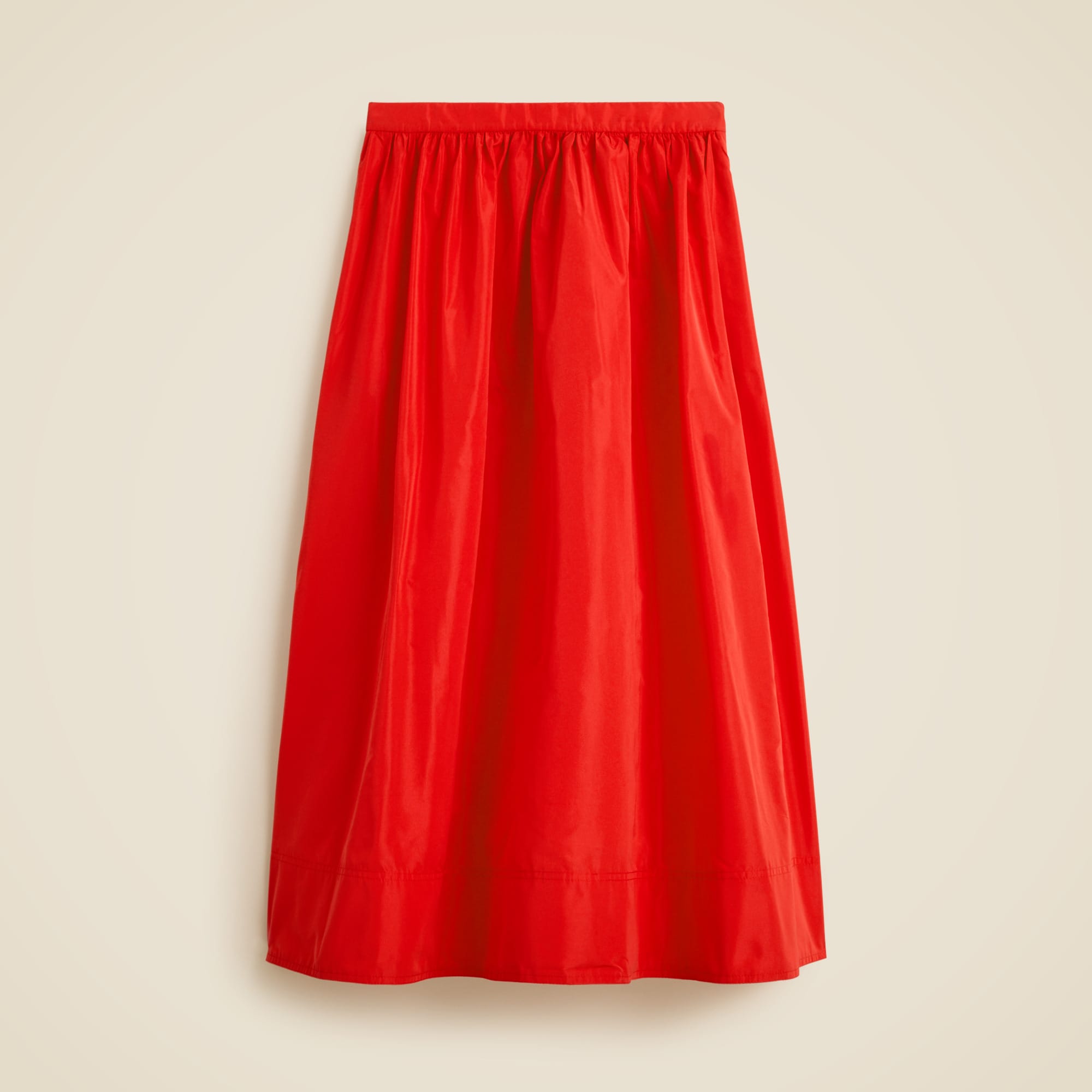 Maryam Nassir Zadeh X J.Crew Drop-waist Midi Skirt In Ramie For