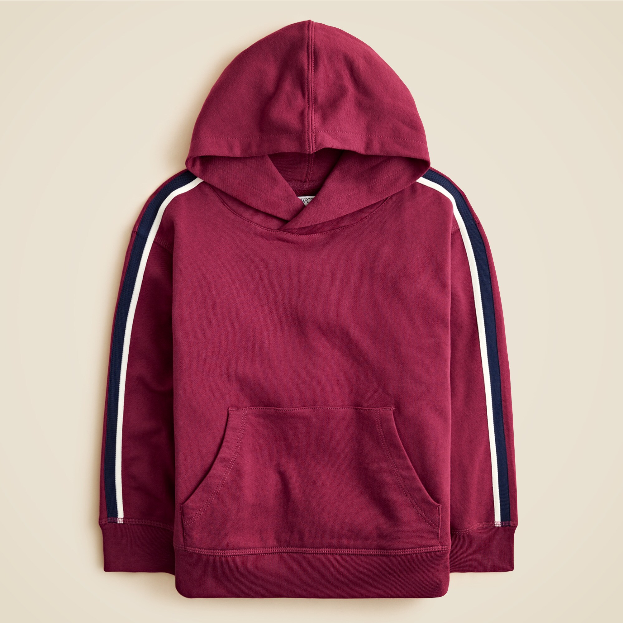  Kids' side-stripe hoodie