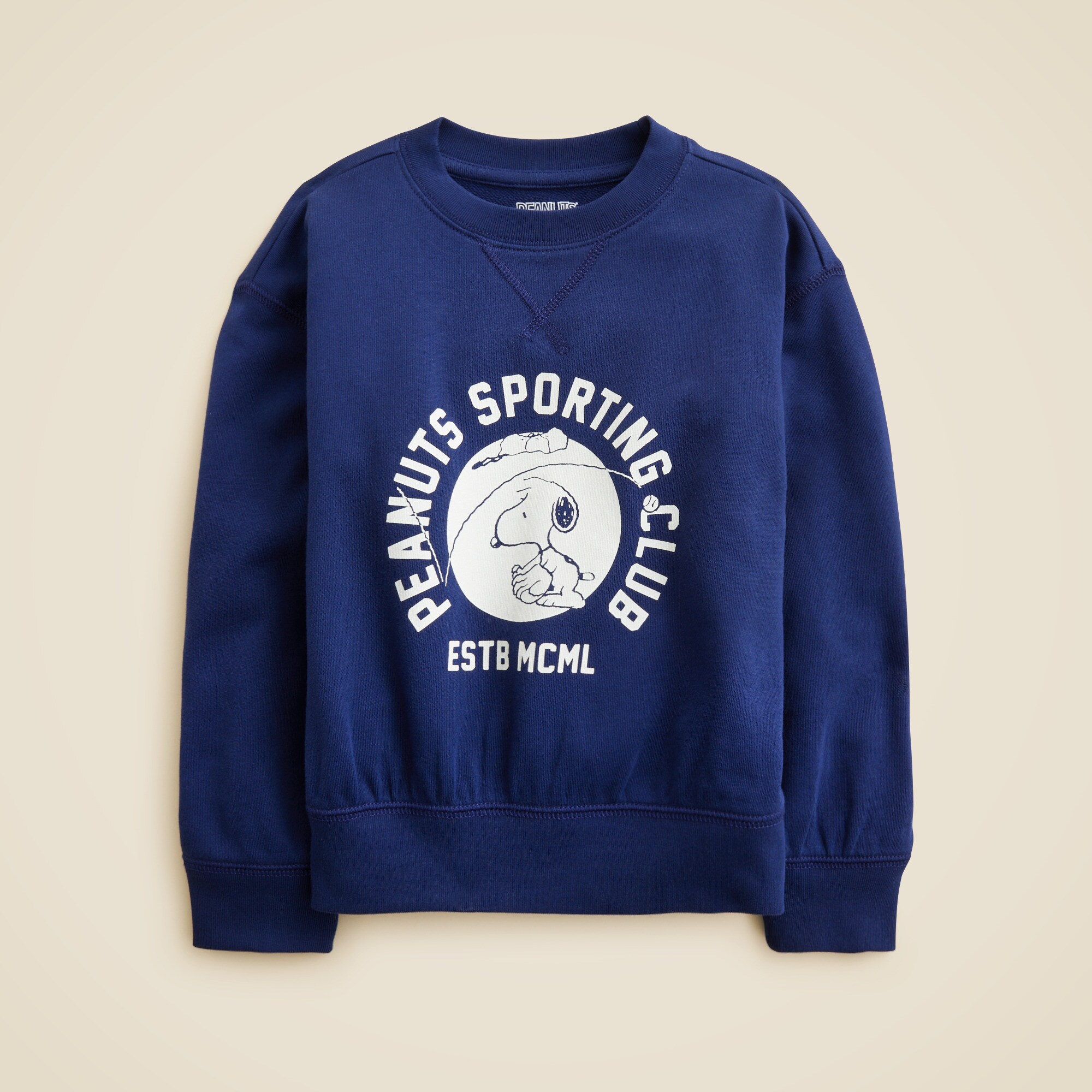 Peanuts® X Crewcuts "Sporting Club" graphic sweatshirt