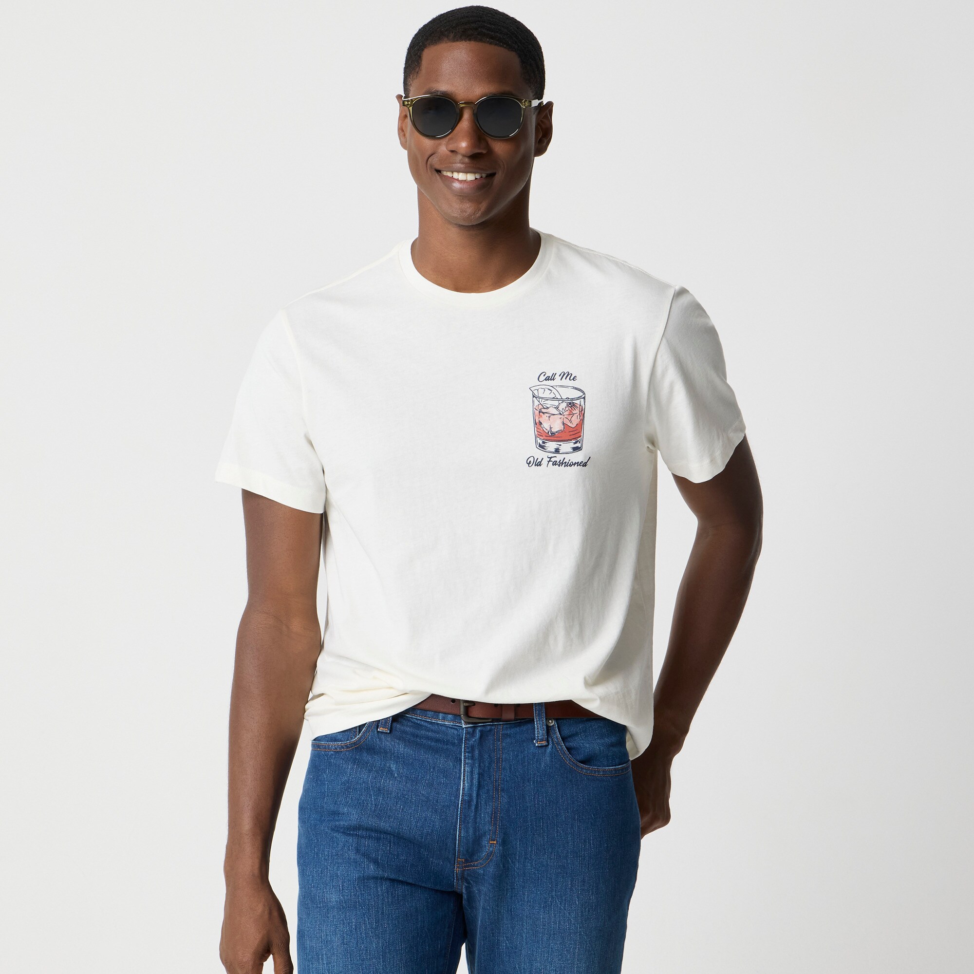 mens &quot;Call me old fashioned&quot; graphic tee