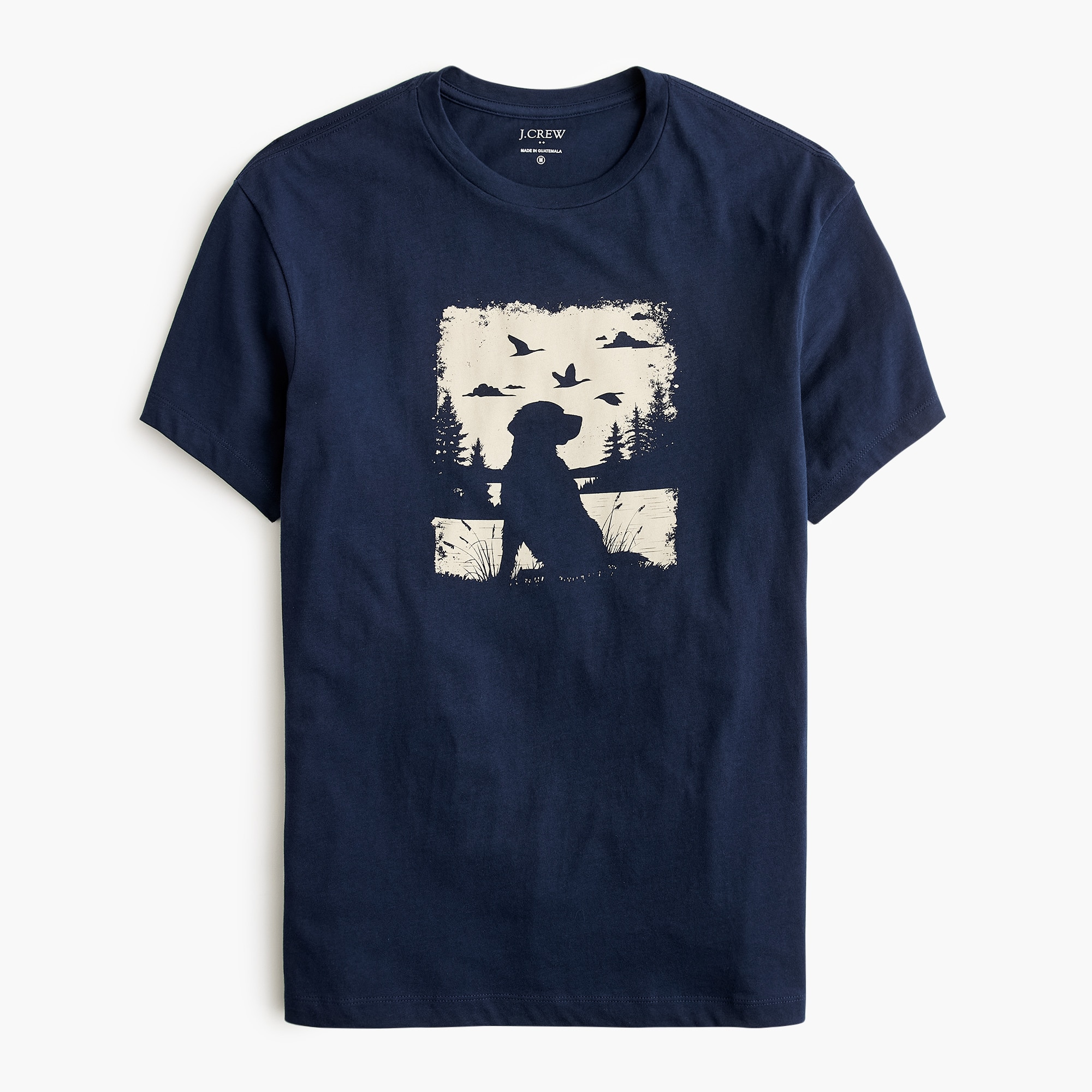 Forest dog graphic tee