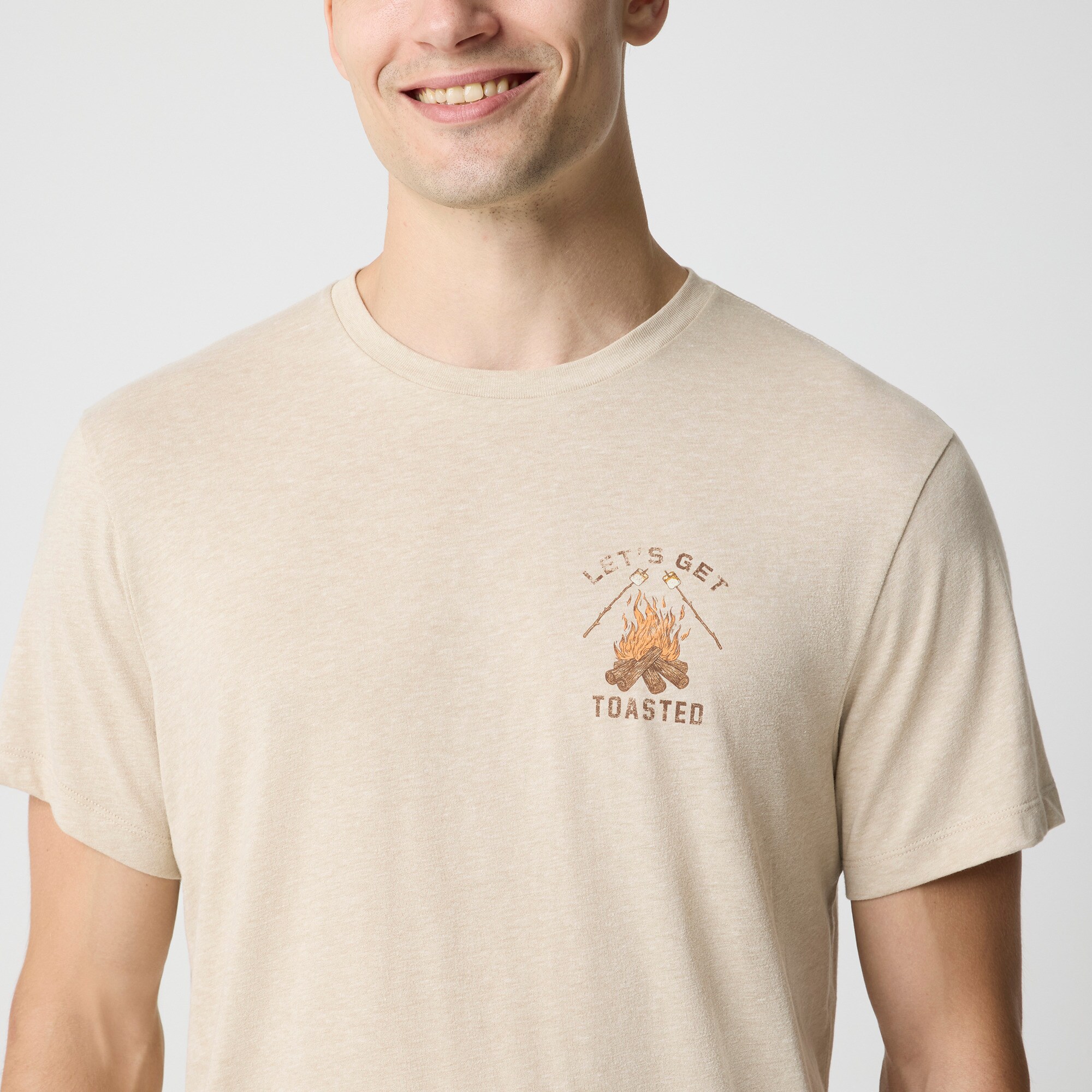 Campfire graphic tee