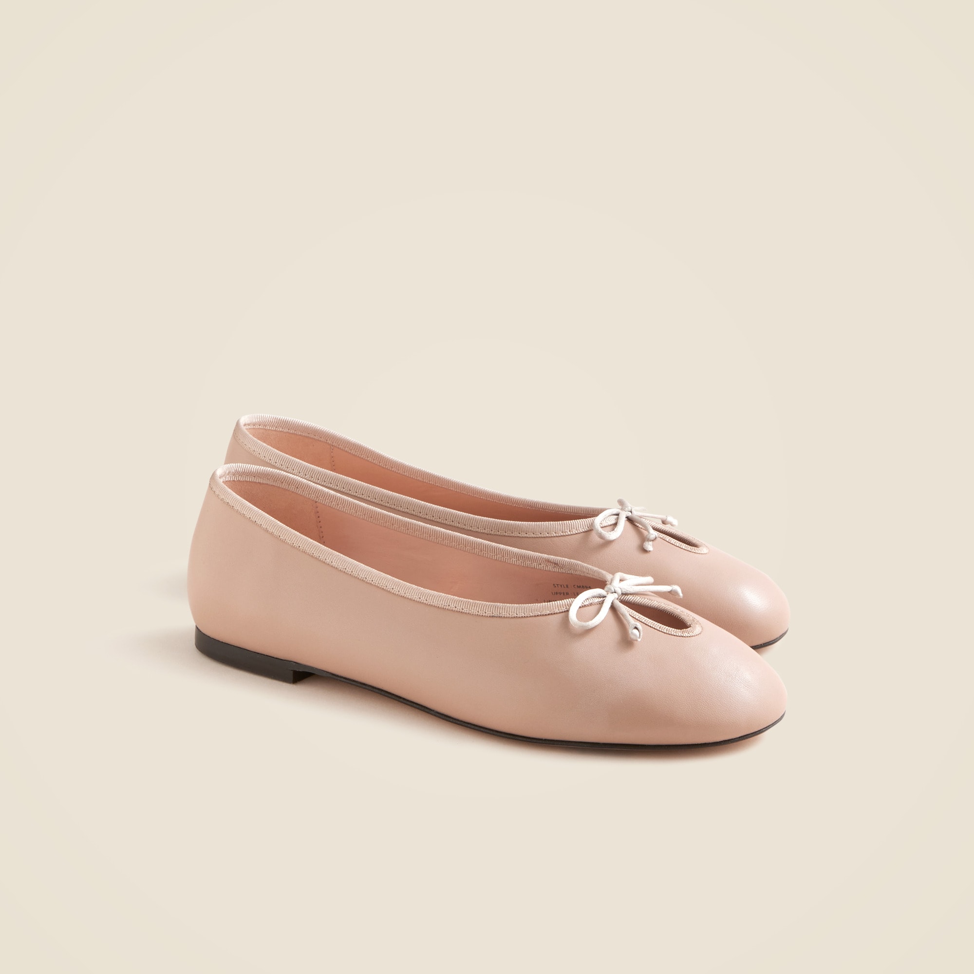 womens Andi keyhole ballet flats in leather