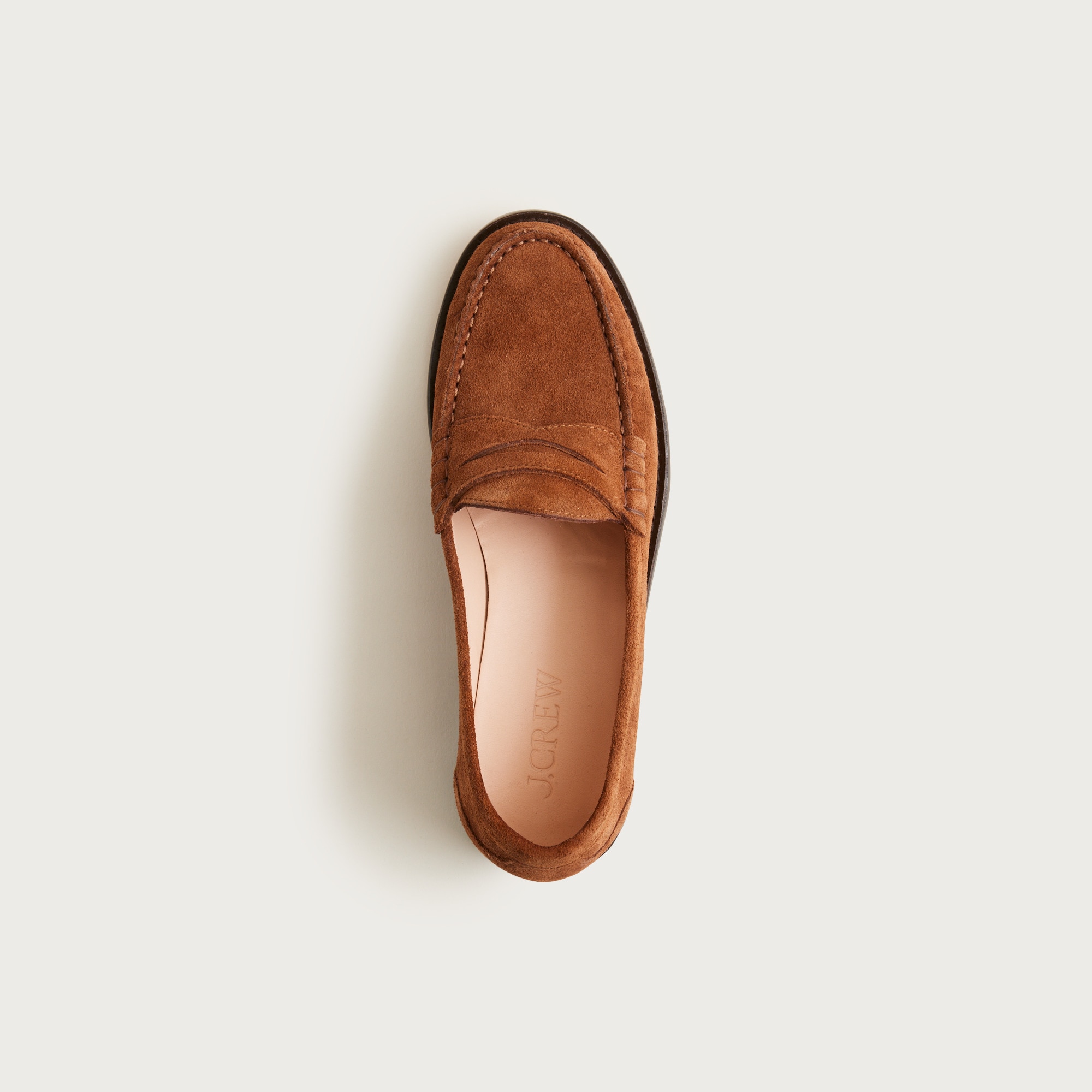 Winona penny loafers in suede