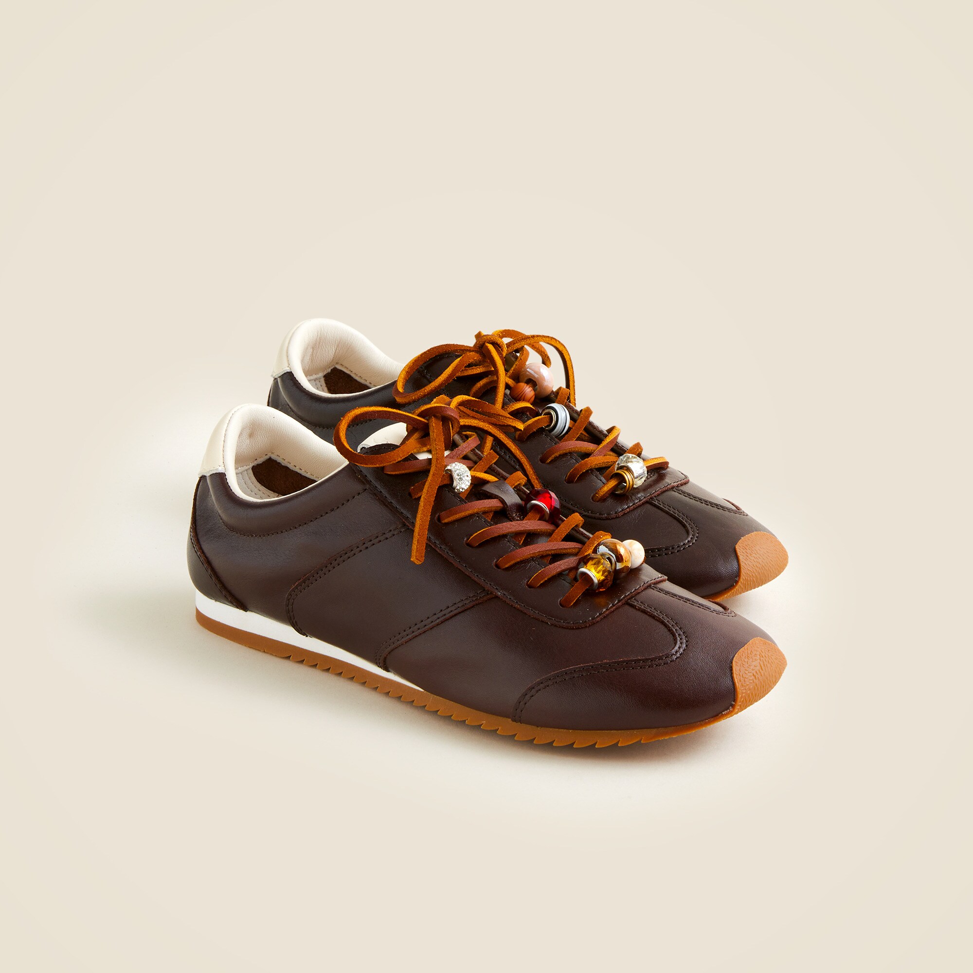rec sneakers in leather for women