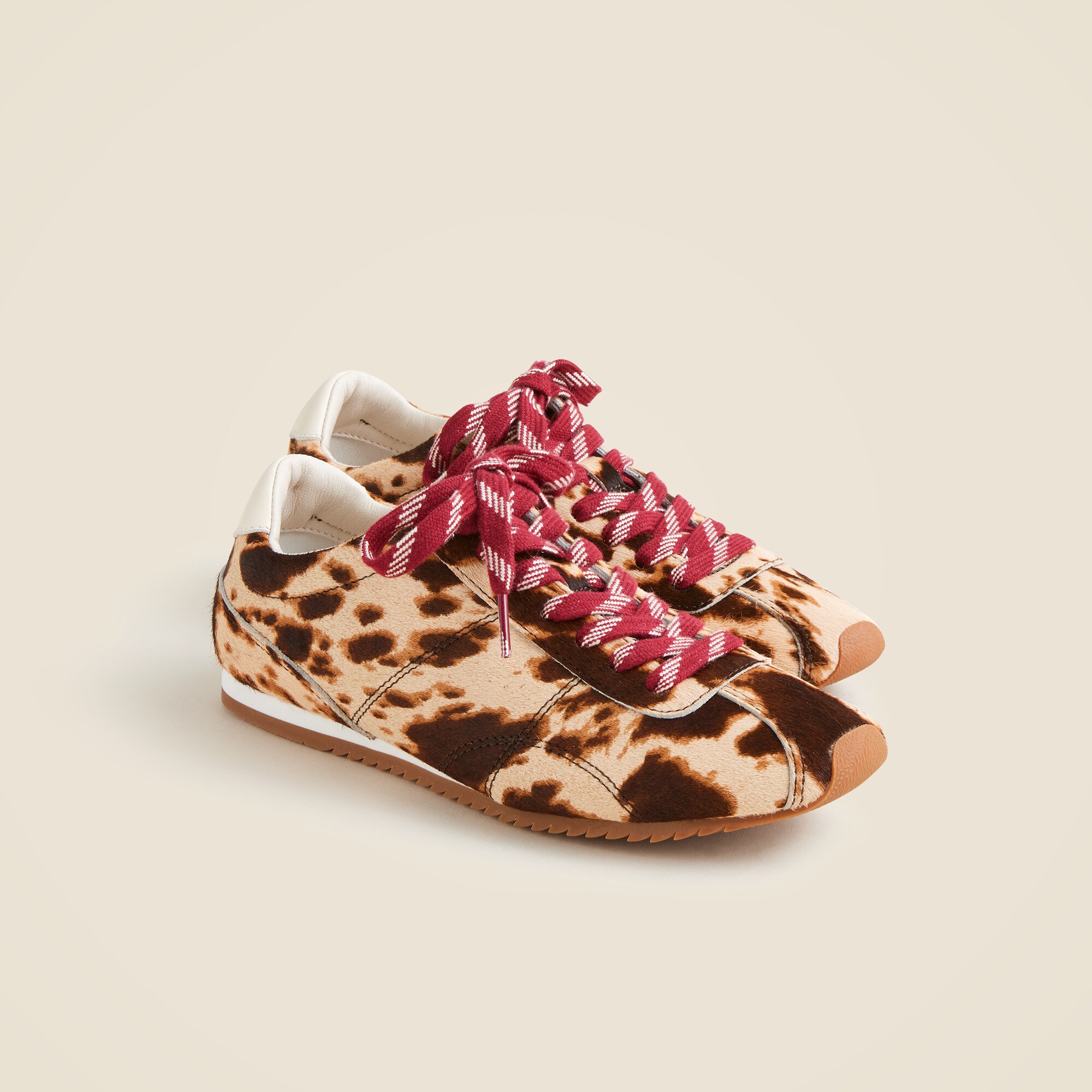  Rec sneakers in printed calf hair
