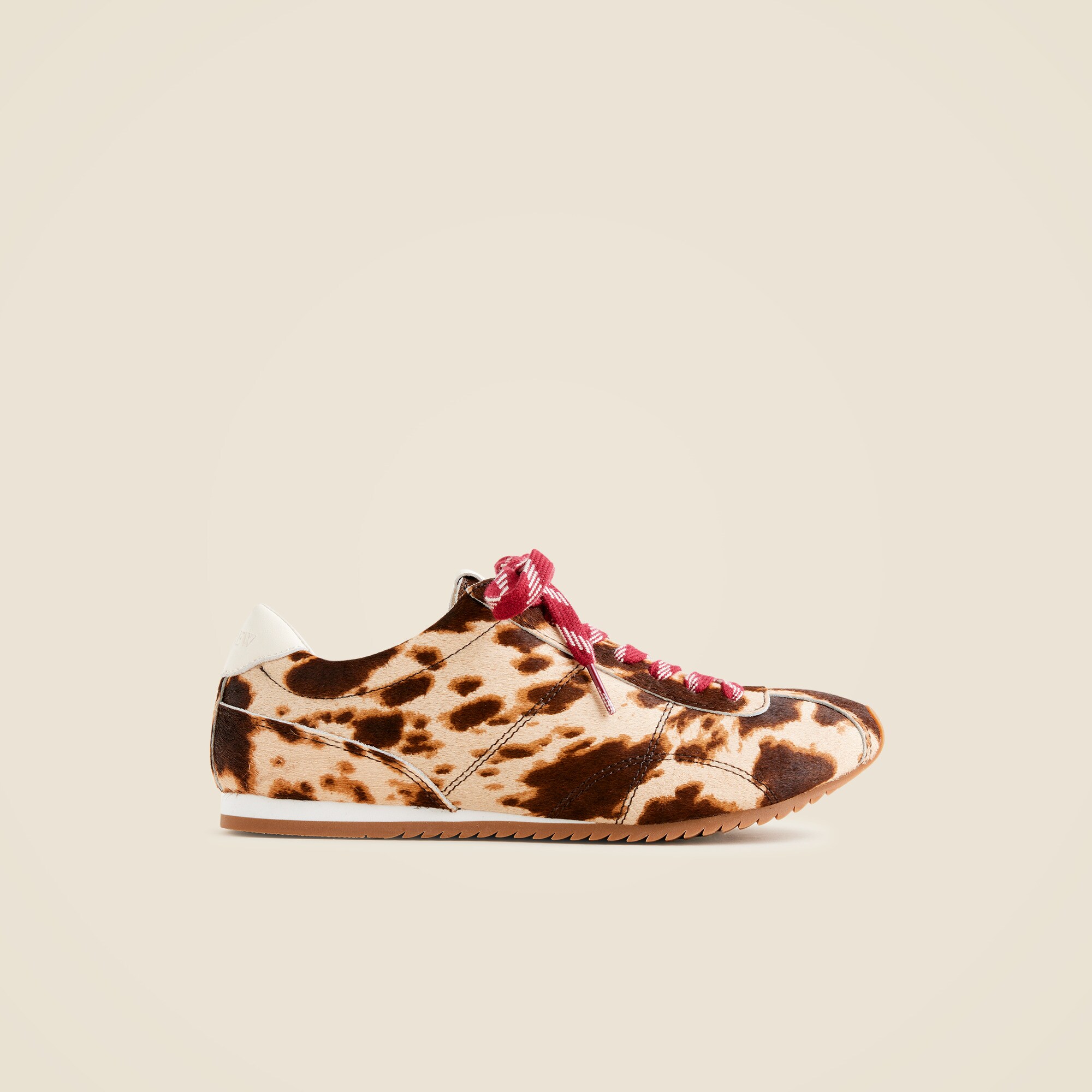 Rec sneakers in printed calf hair