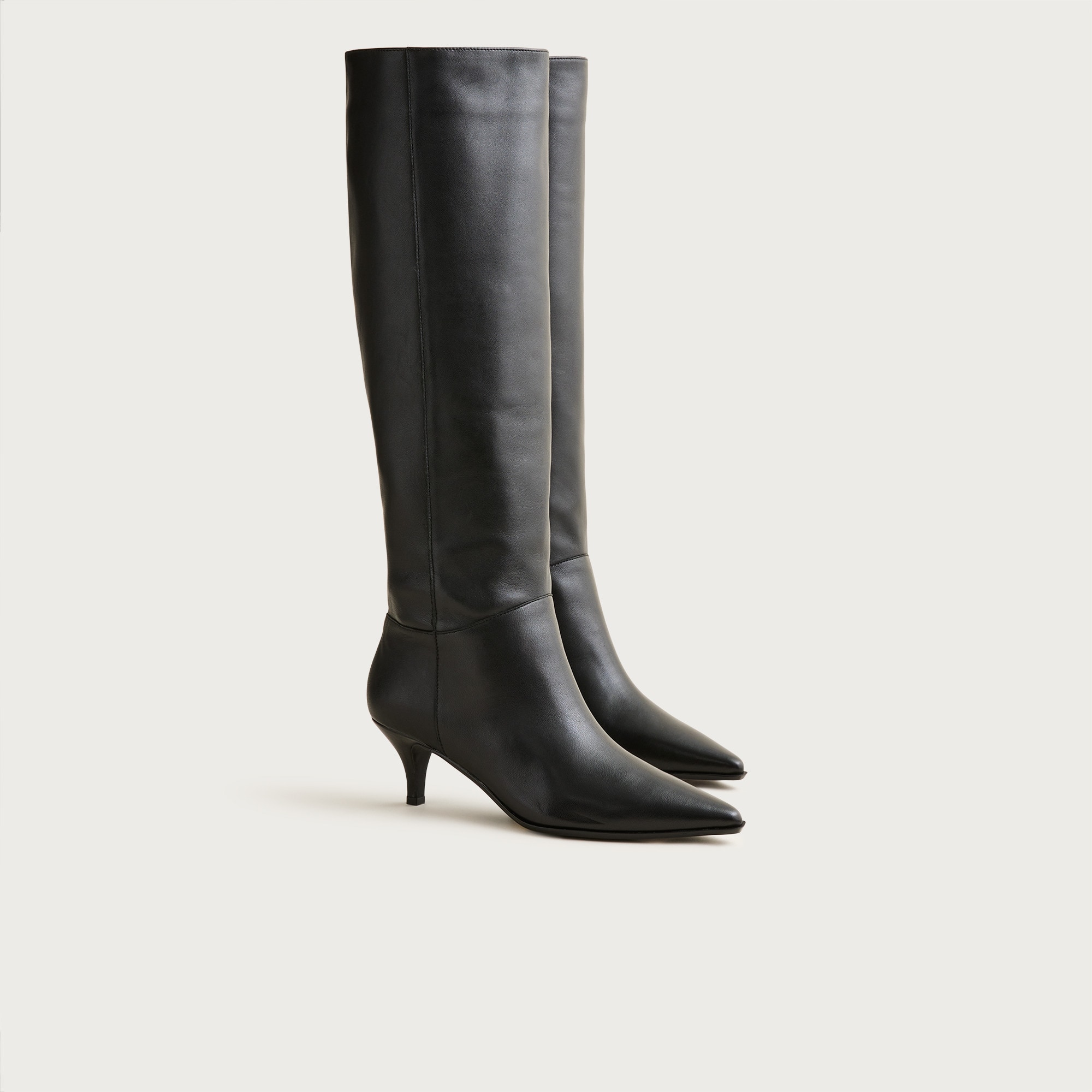 New Stevie knee-high boots in leather