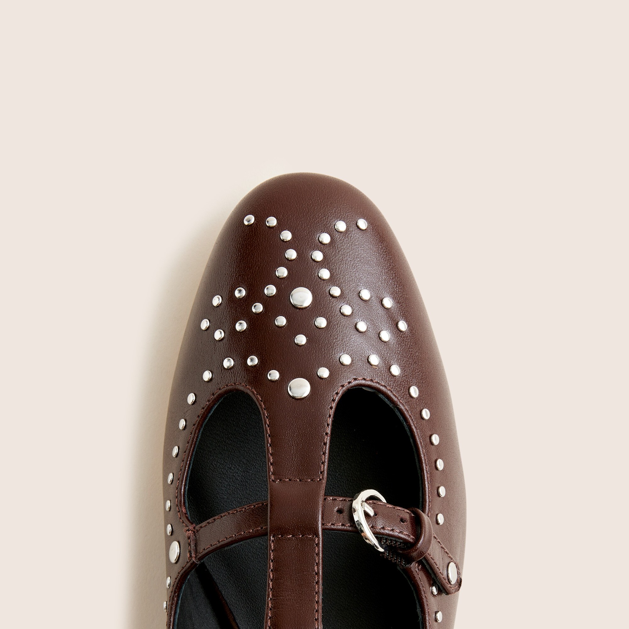 Teagan T-strap Wing Tip Heels In Patent Leather For Women | J.Crew