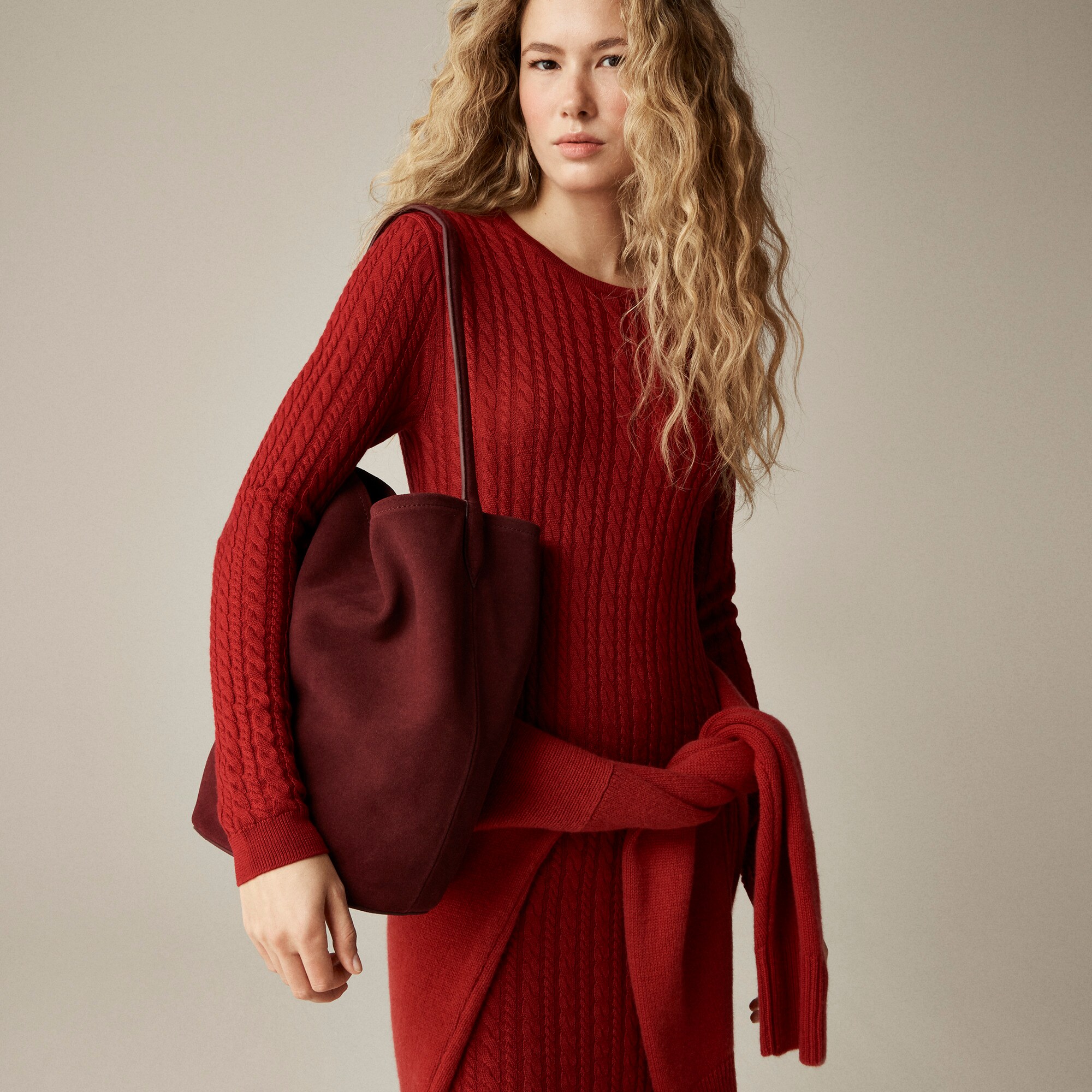  Berkeley bucket bag in suede