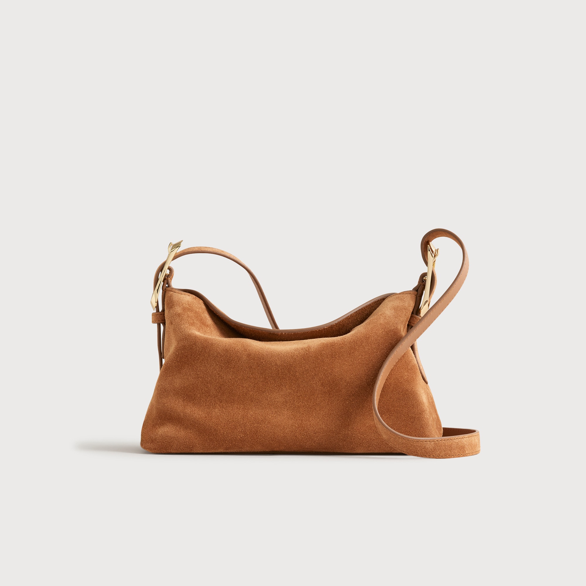 Berkeley Small Shoulder Bag In Suede For Women | J.Crew