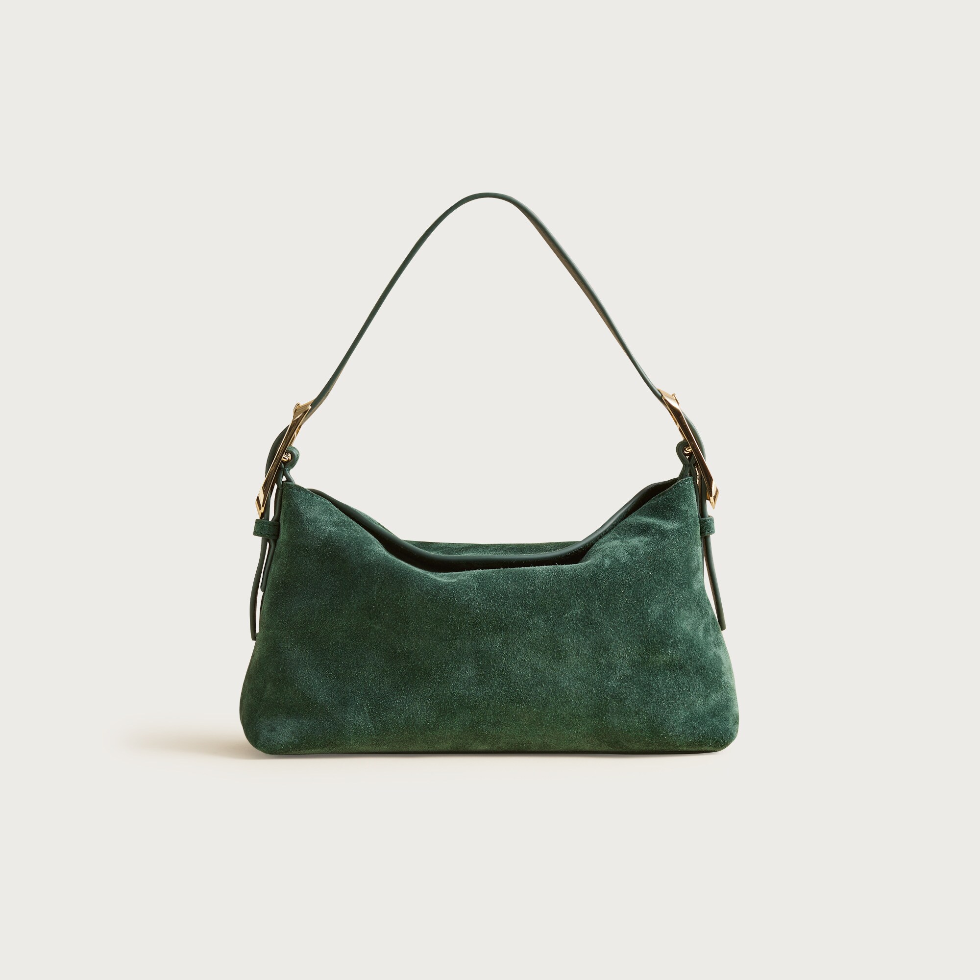 Berkeley small shoulder bag in suede - thumbnail 5