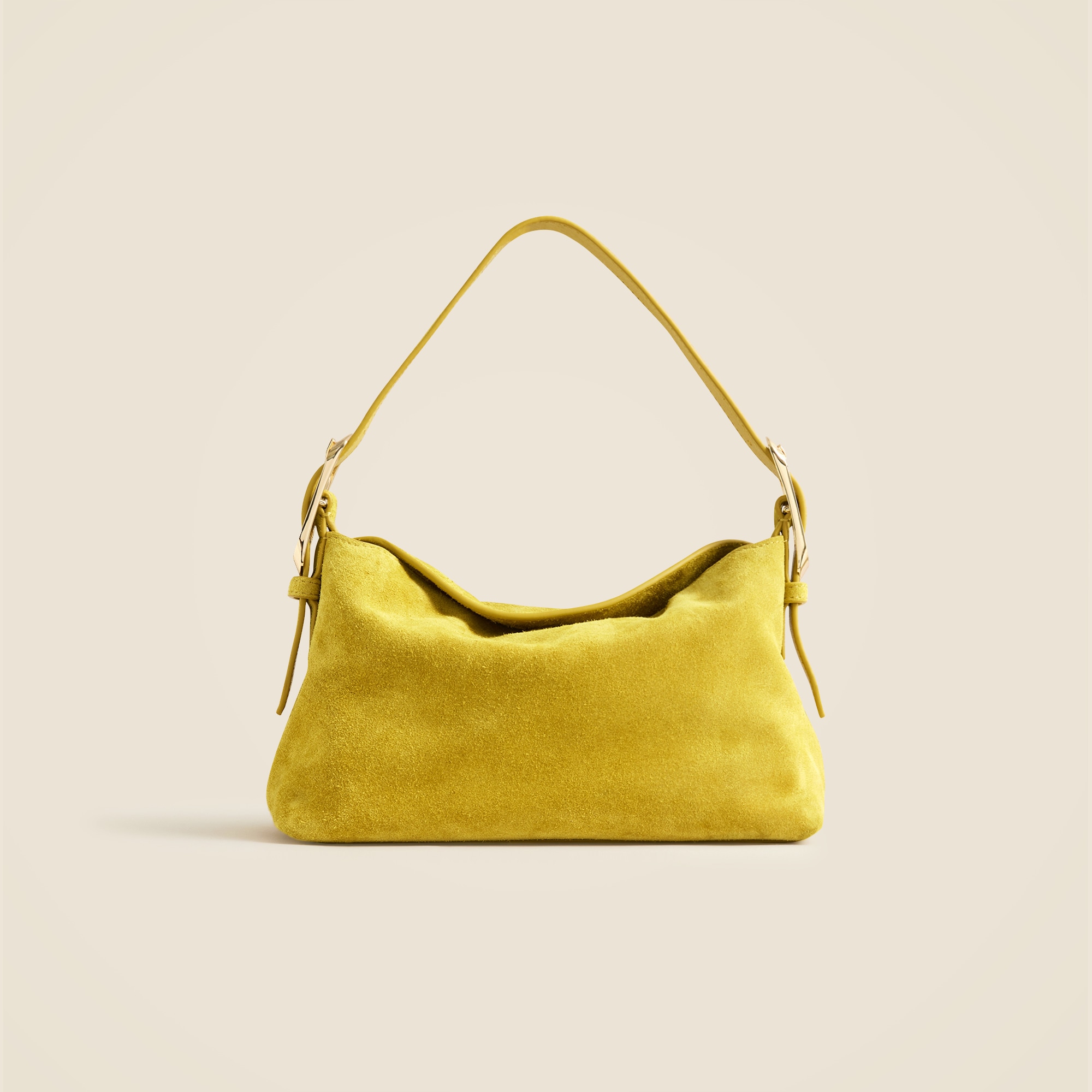 Berkeley small shoulder bag in suede - thumbnail 9