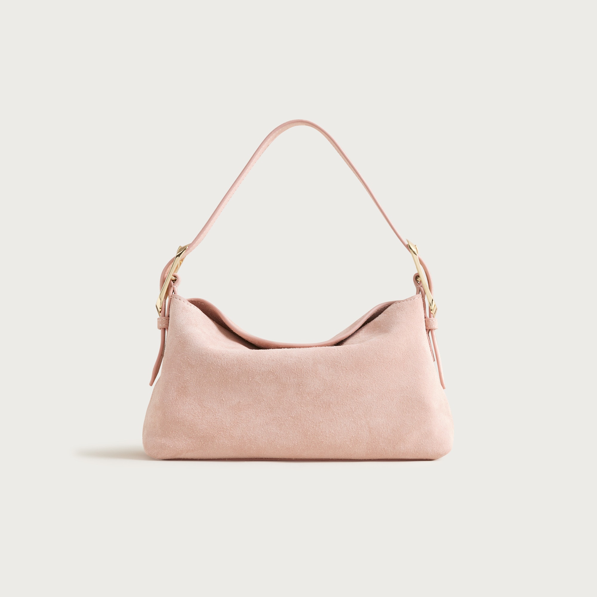Berkeley small shoulder bag in suede - thumbnail 7