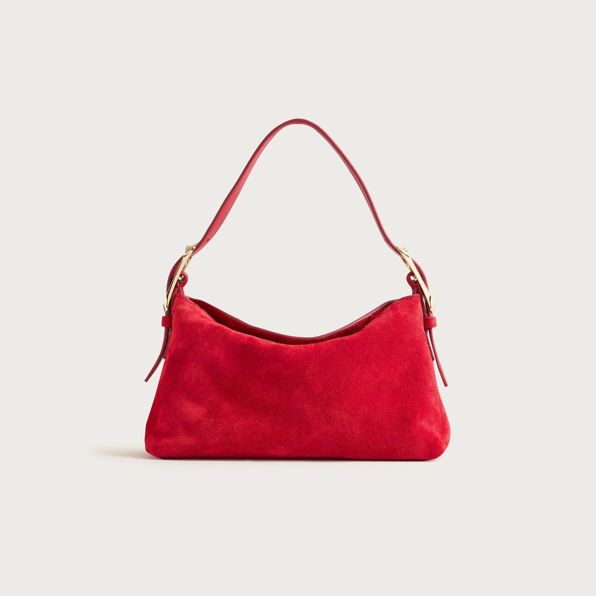 Berkeley Small Shoulder Bag In Suede For Women | J.Crew
