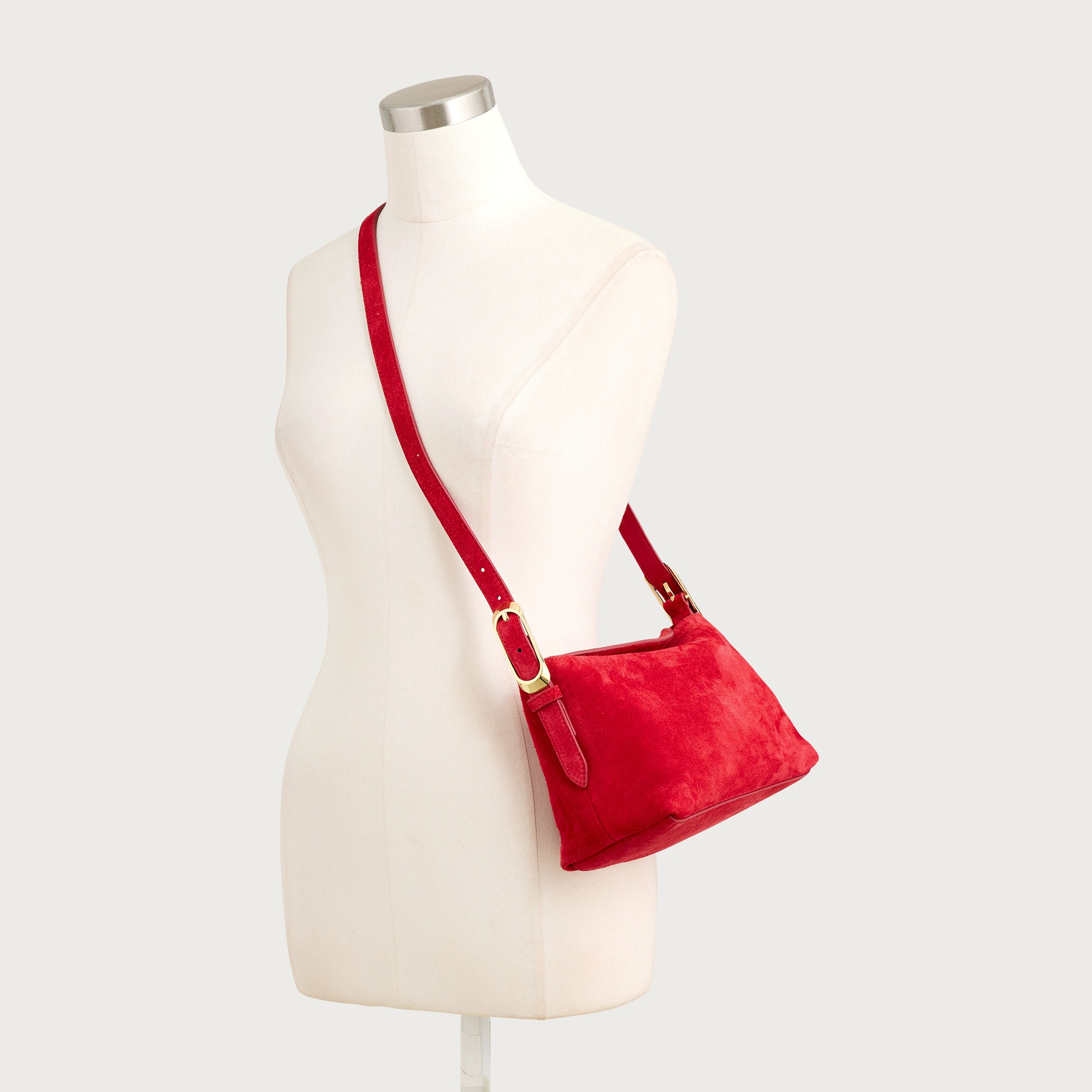 Berkeley small shoulder bag in suede