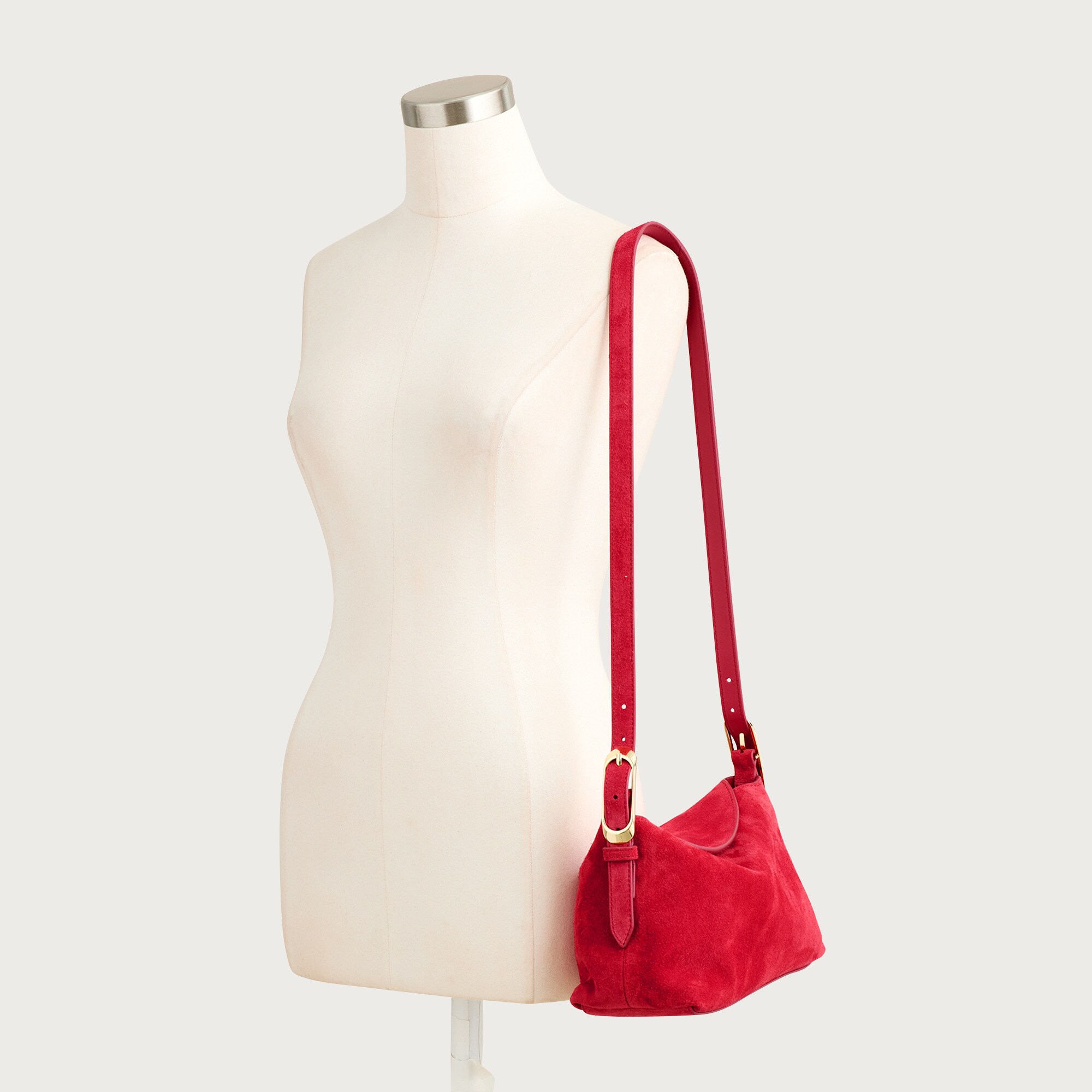 Berkeley small shoulder bag in suede