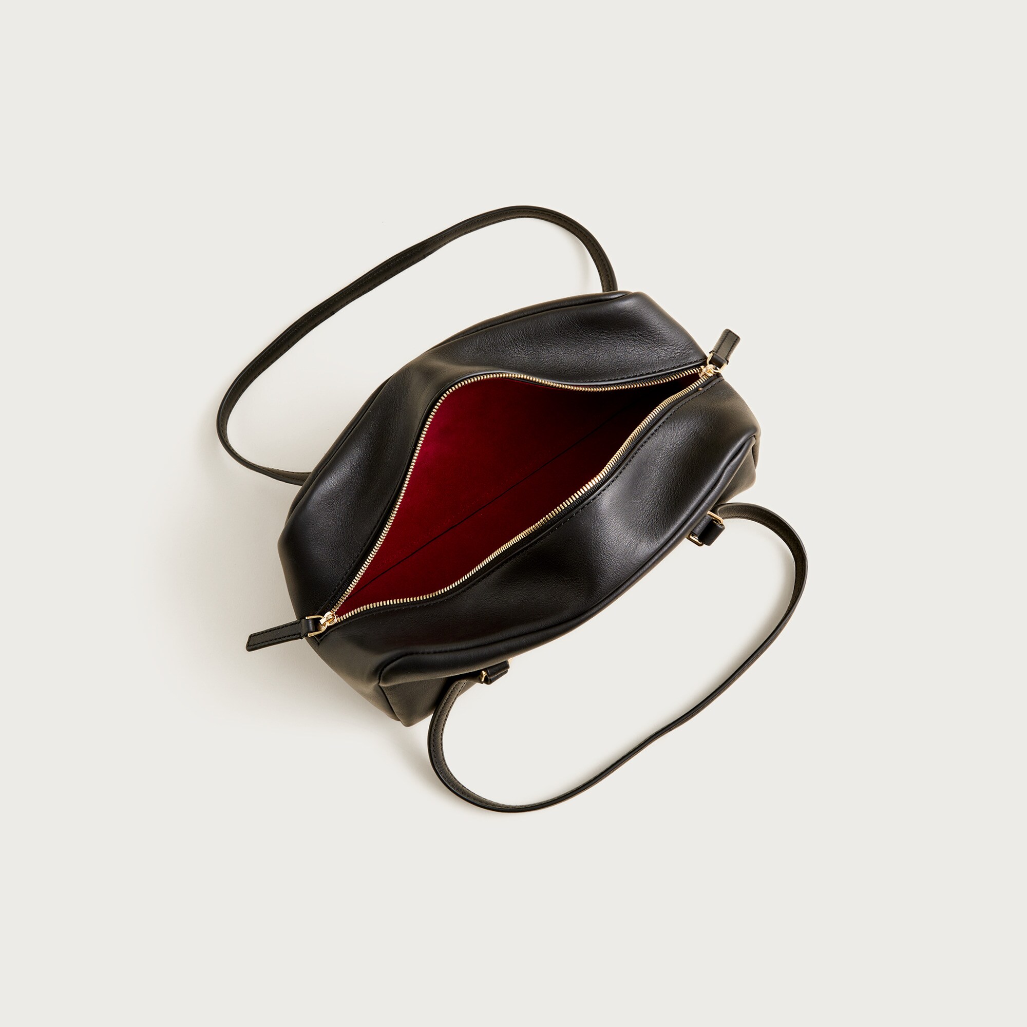 Delphine shoulder bag in leather