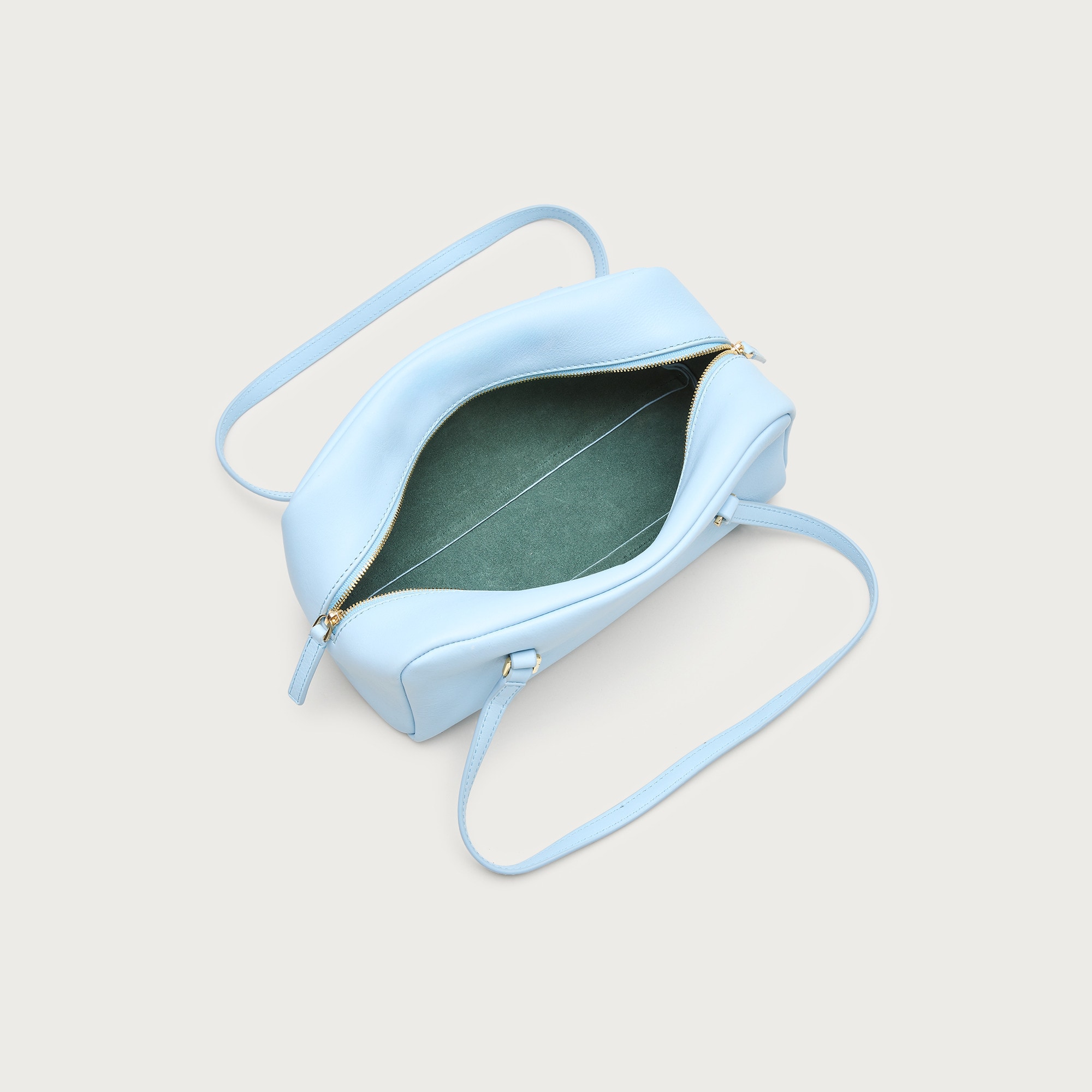 Delphine shoulder bag in leather