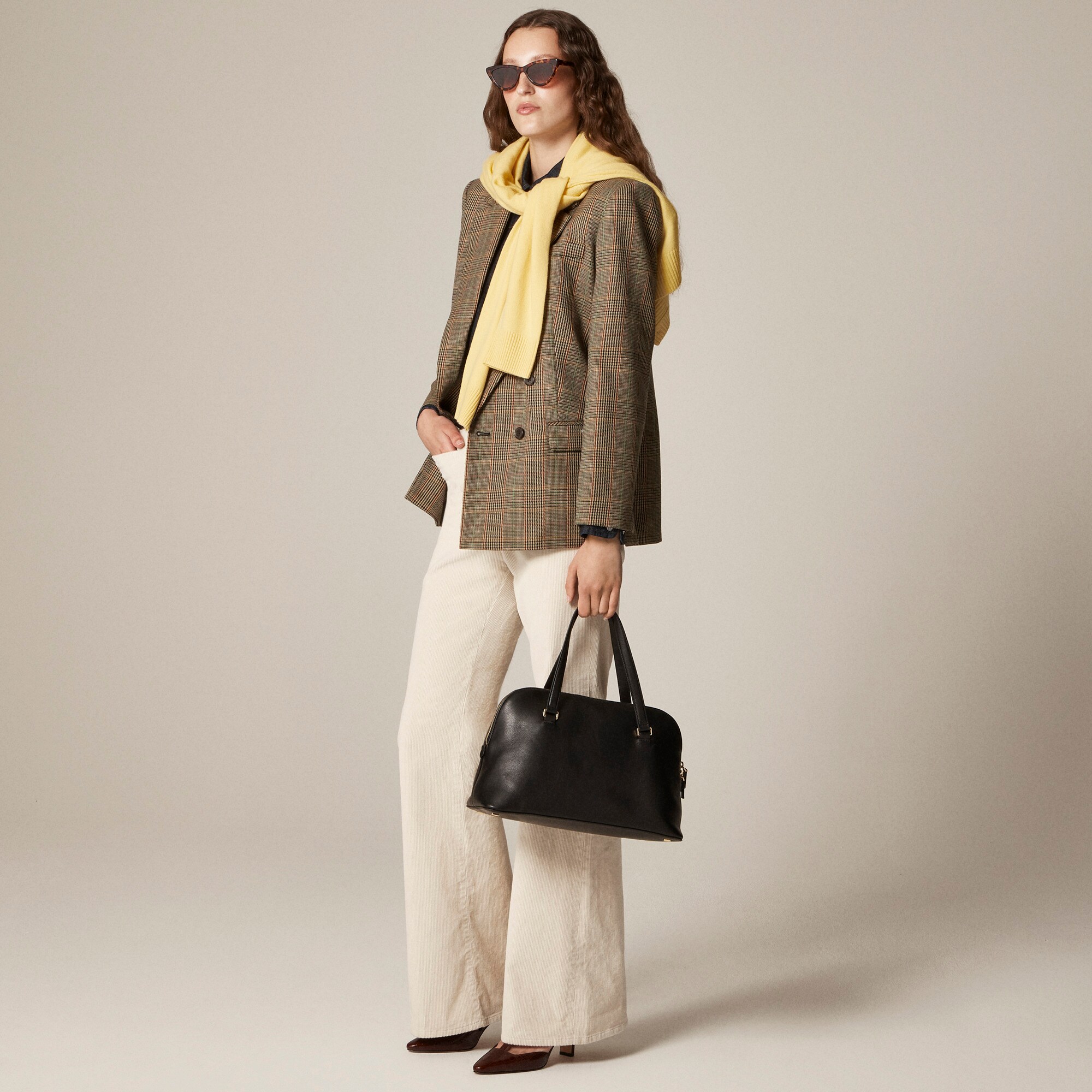 Delphine lady bag in leather - thumbnail 2