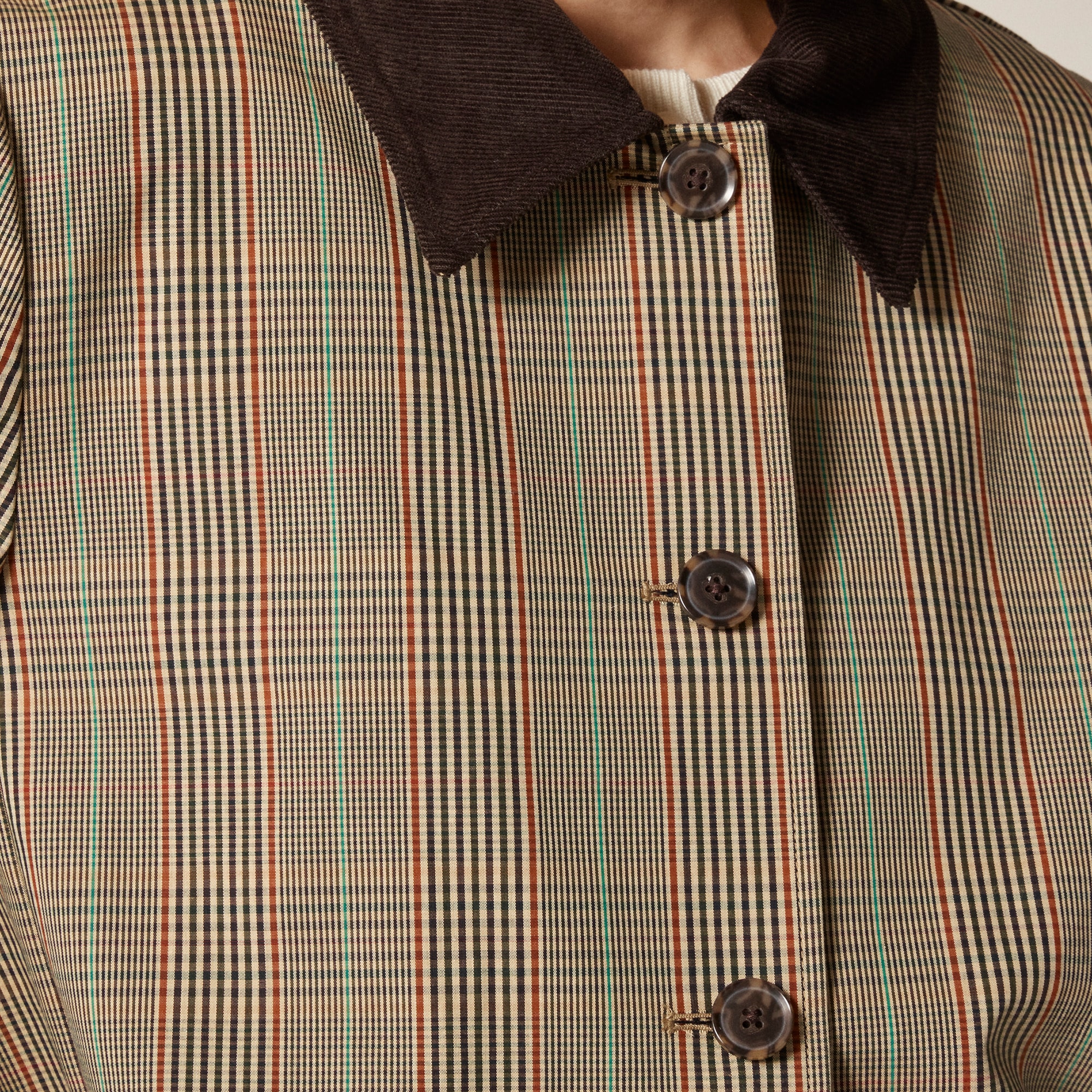 Barn Jacket&trade; in plaid double-faced cotton - image 4