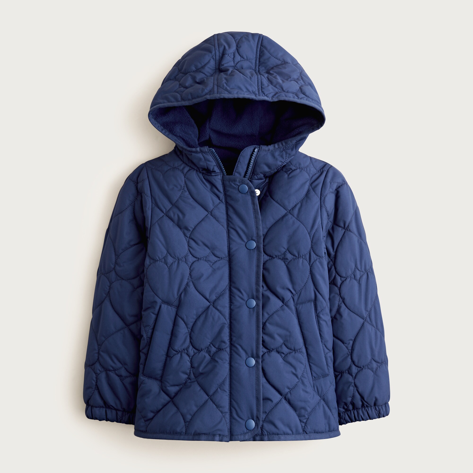 Girls' Pippa quilted jacket with PrimaLoft®
