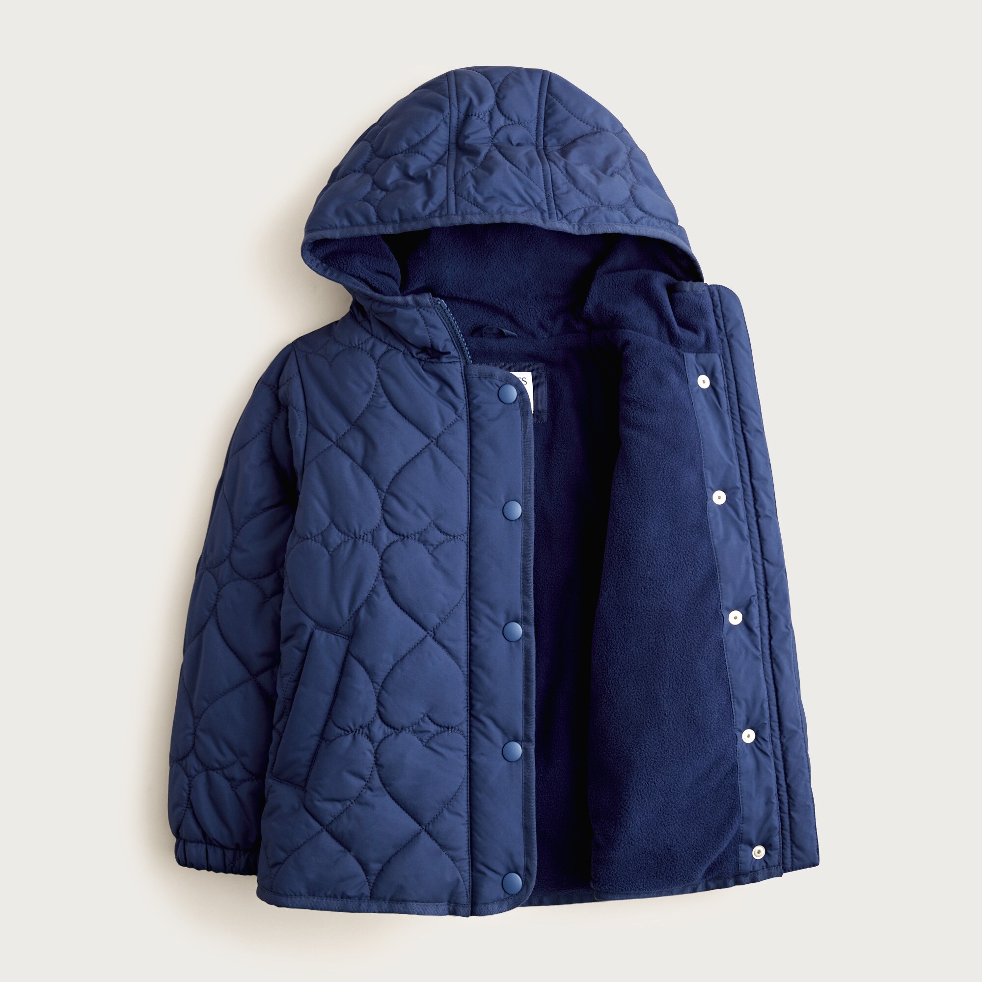 Girls' Pippa quilted jacket with PrimaLoft®