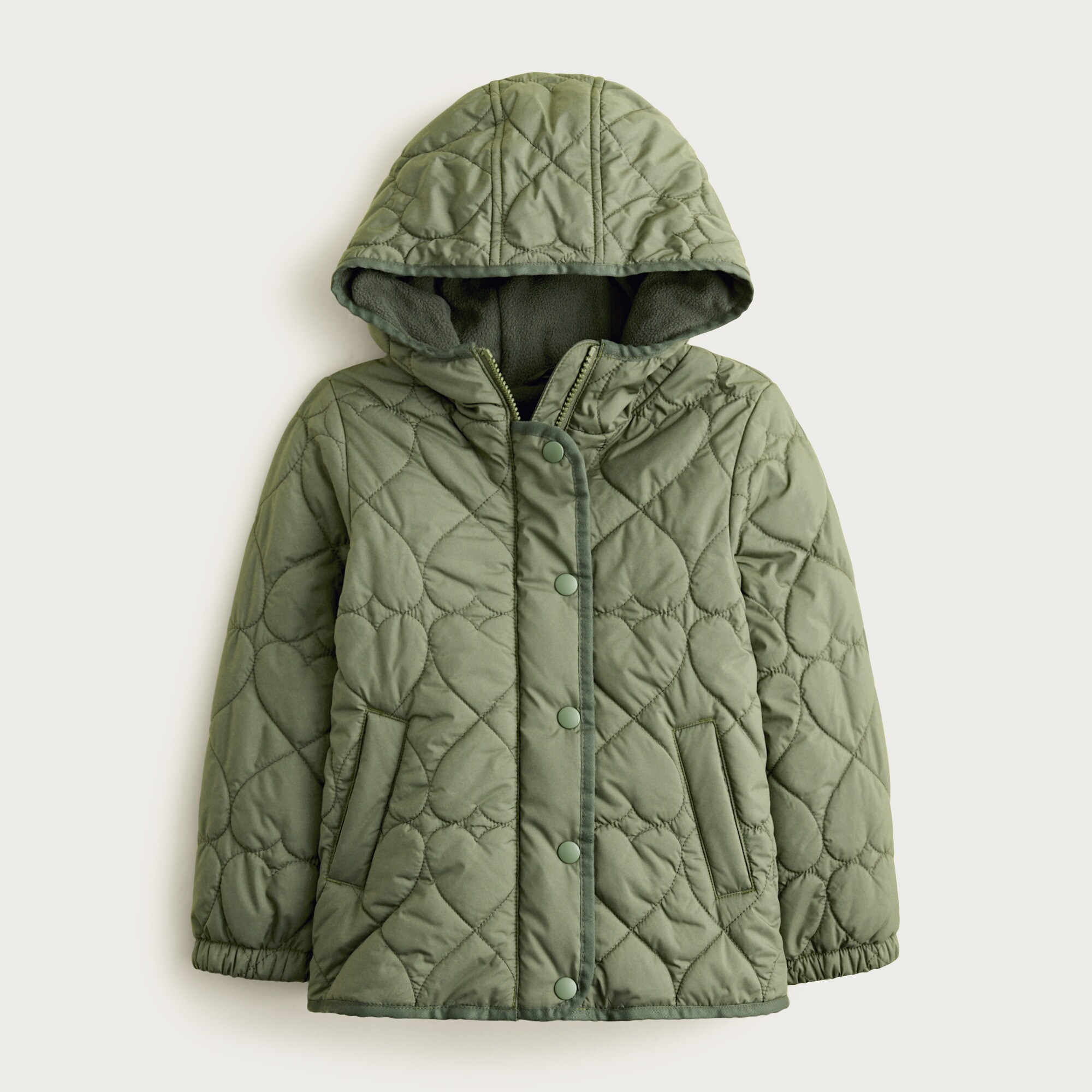 Girls' Pippa quilted jacket with PrimaLoft®