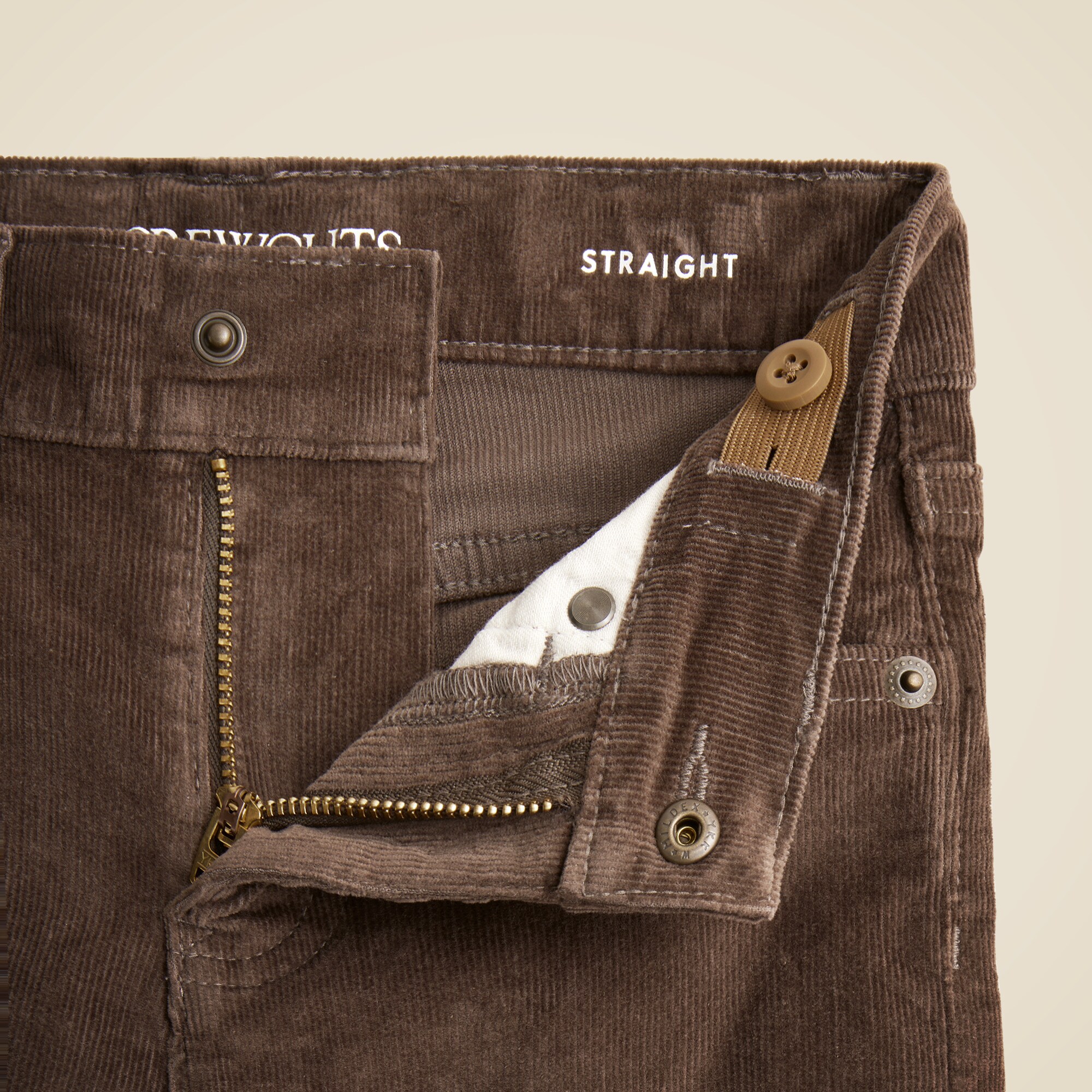 Kids' Straight-fit stretch corduroy pant
