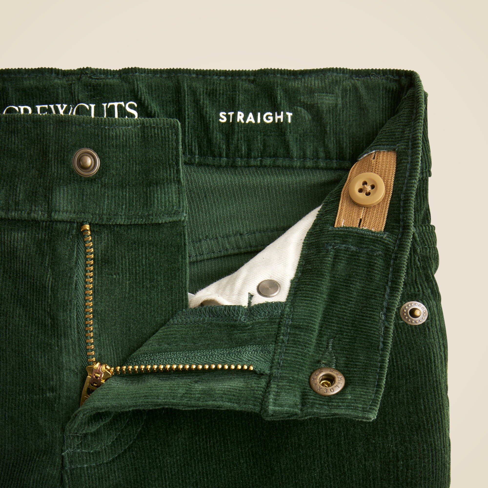 Kids' Straight-fit stretch corduroy pant
