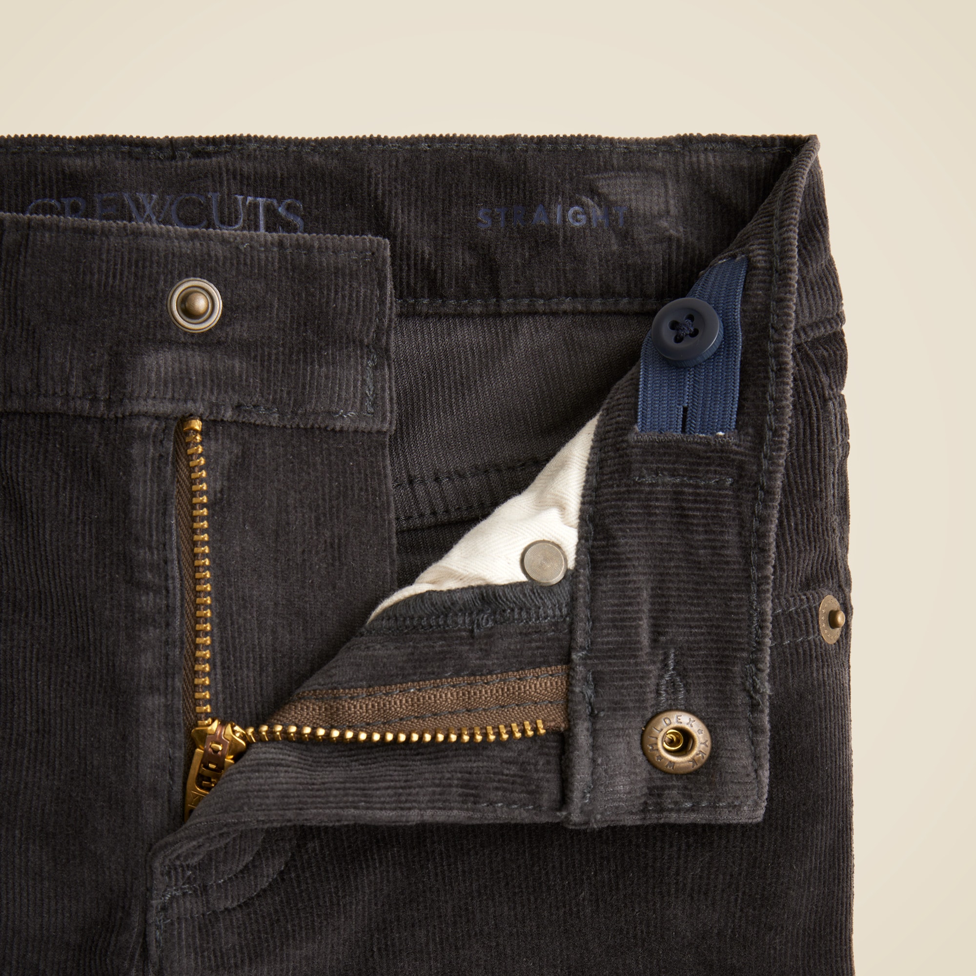 Kids' Straight-fit stretch corduroy pant