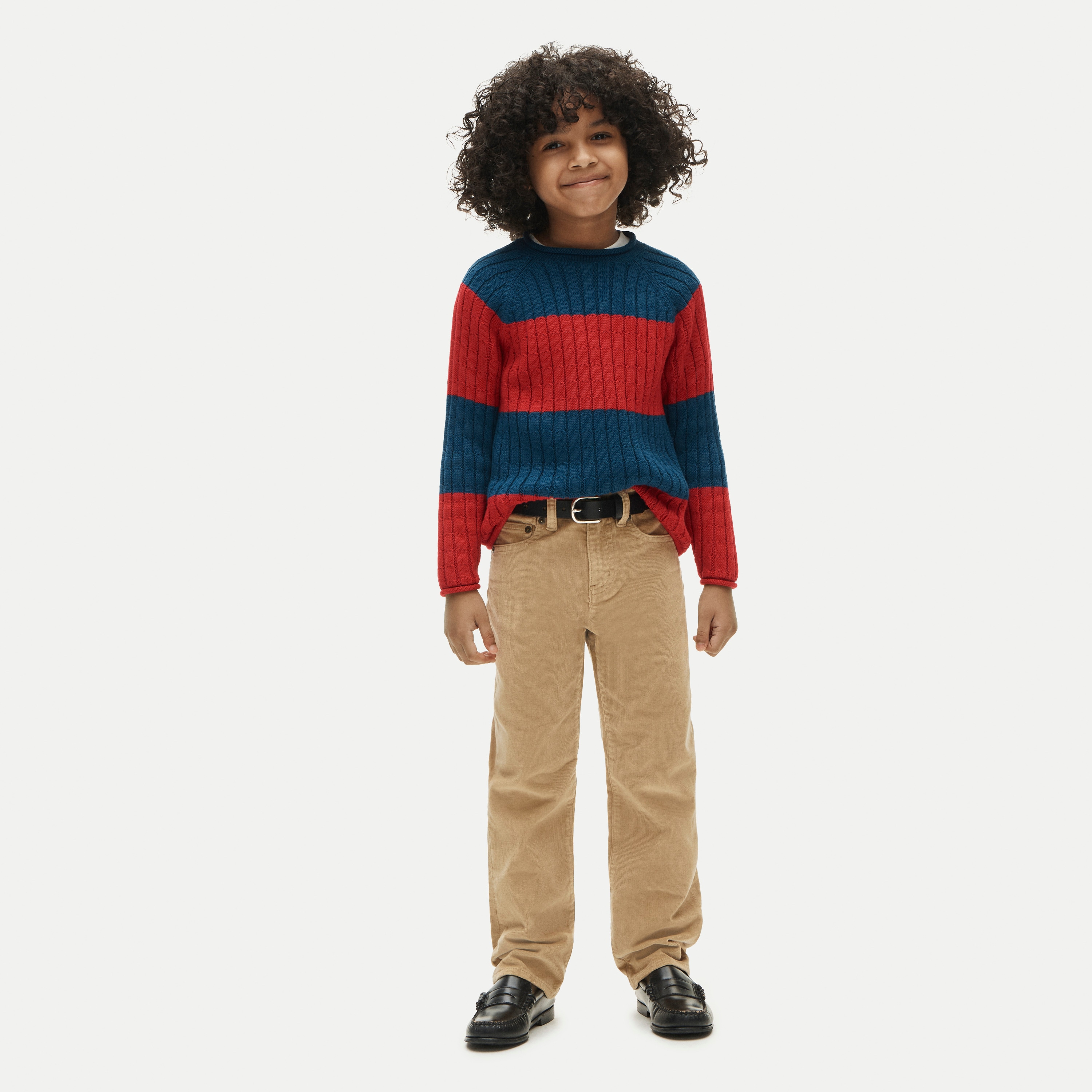 Kids' Straight-fit stretch corduroy pant