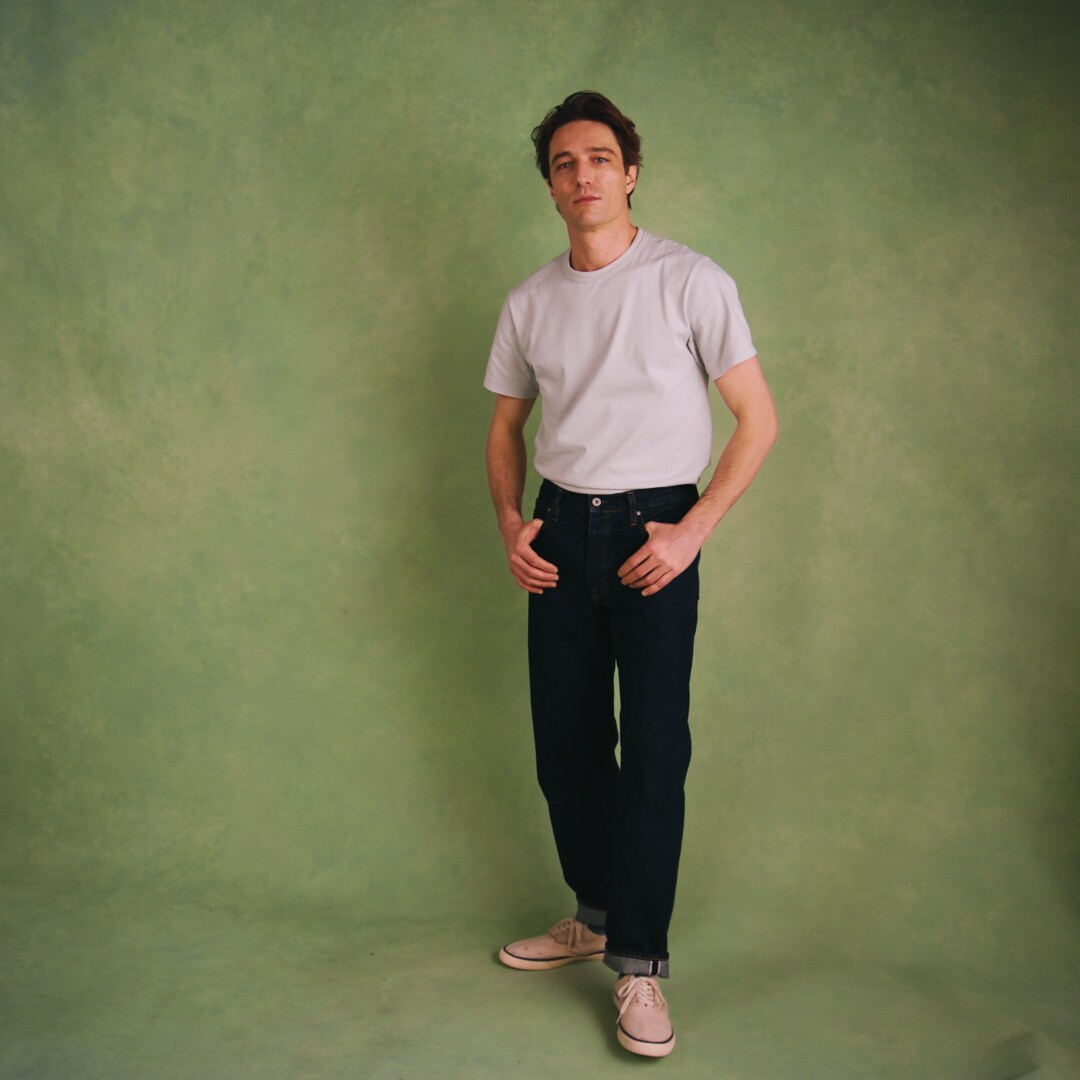 Wallace &amp; Barnes straight-fit jean in Japanese raw selvedge denim