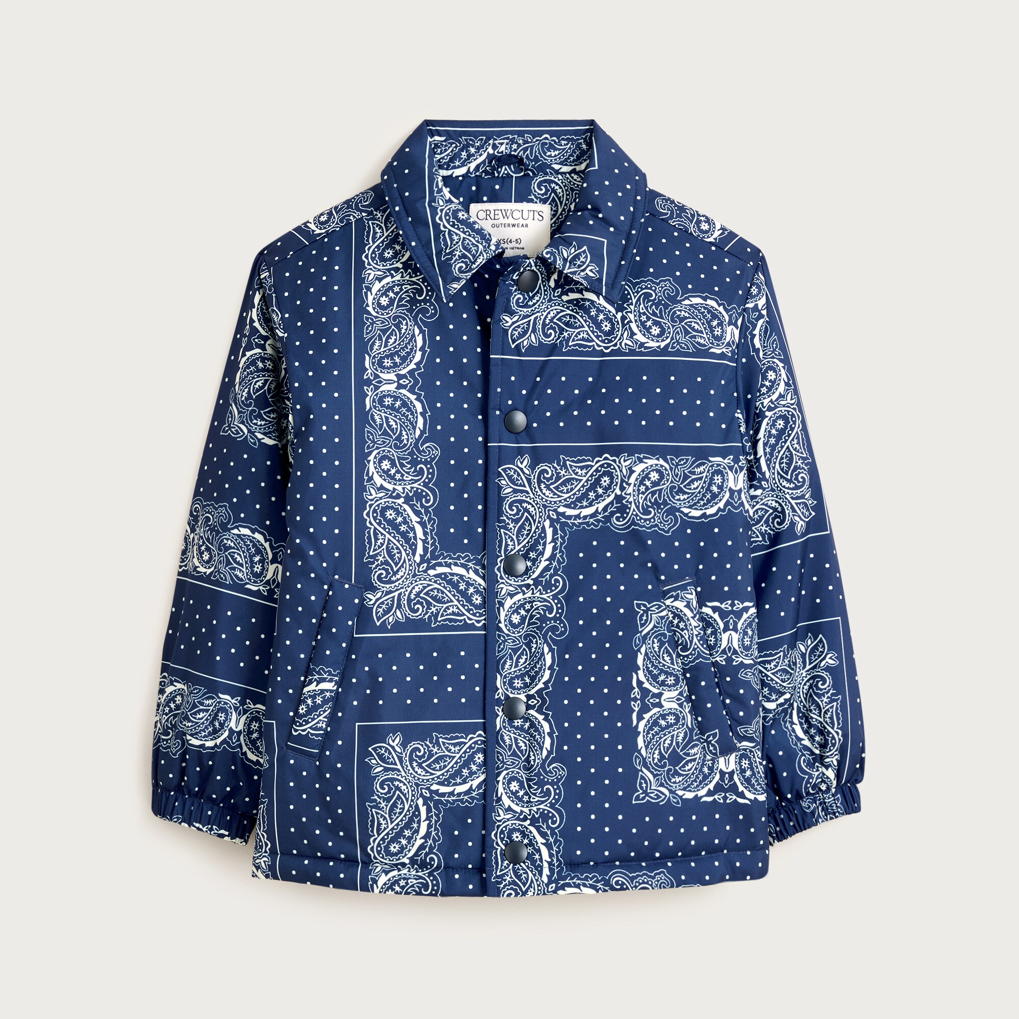 Limited-edition Kids' Puffer Shirt-jacket With PrimaLoft® For Boys
