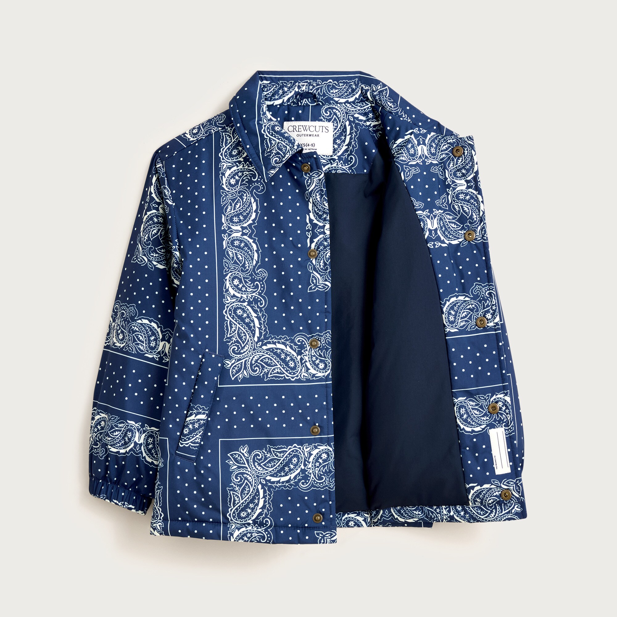 Limited-edition Kids' Puffer Shirt-jacket With PrimaLoft® For Boys