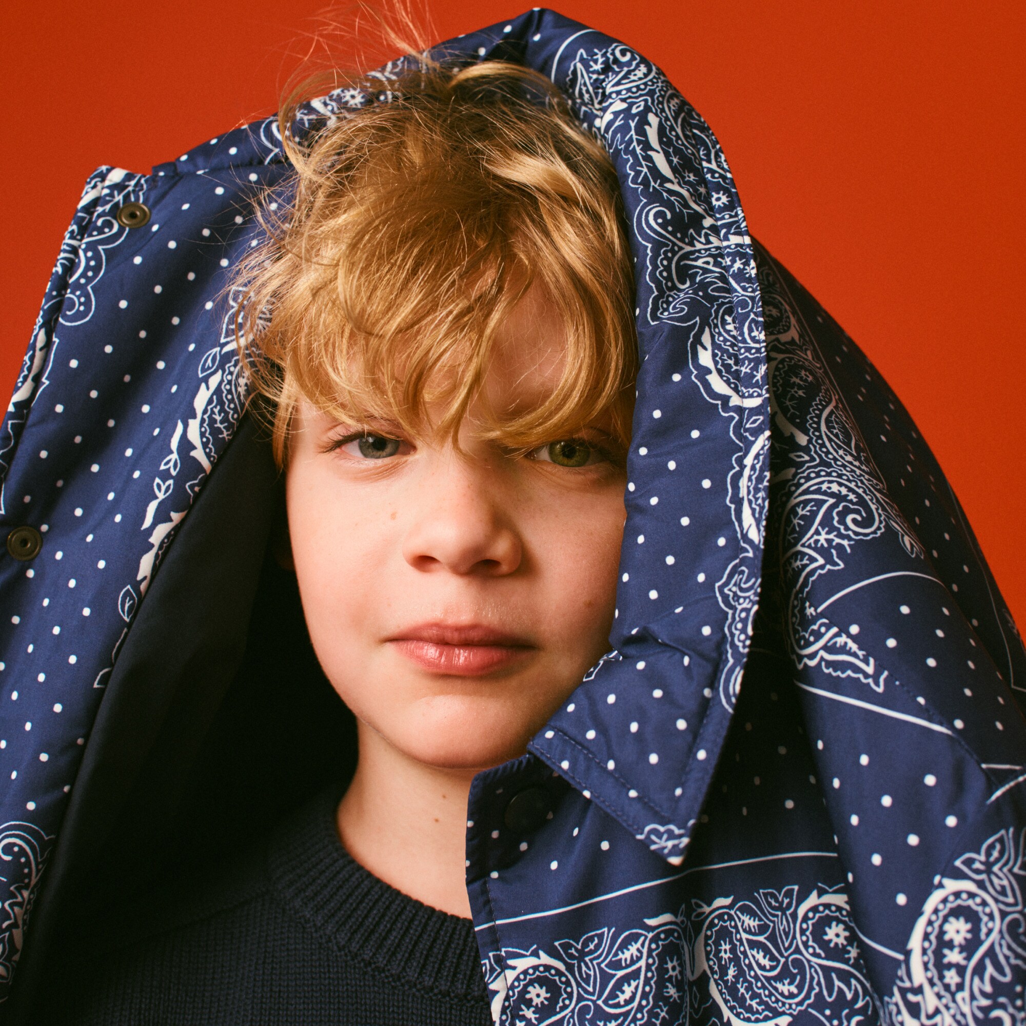 Limited-edition kids' puffer shirt-jacket with PrimaLoft®