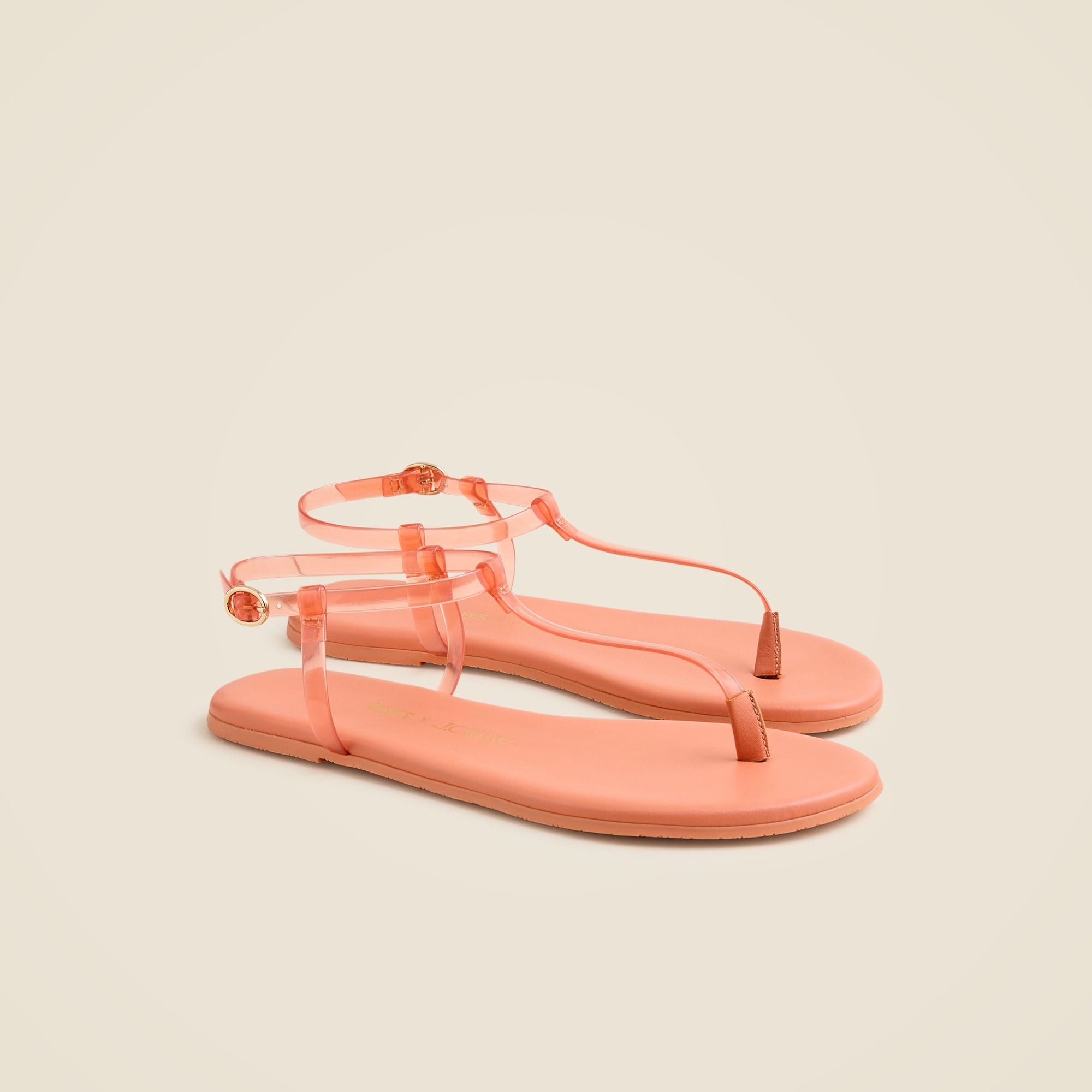 limited-edition tkees x j.crew jelly sandals for women