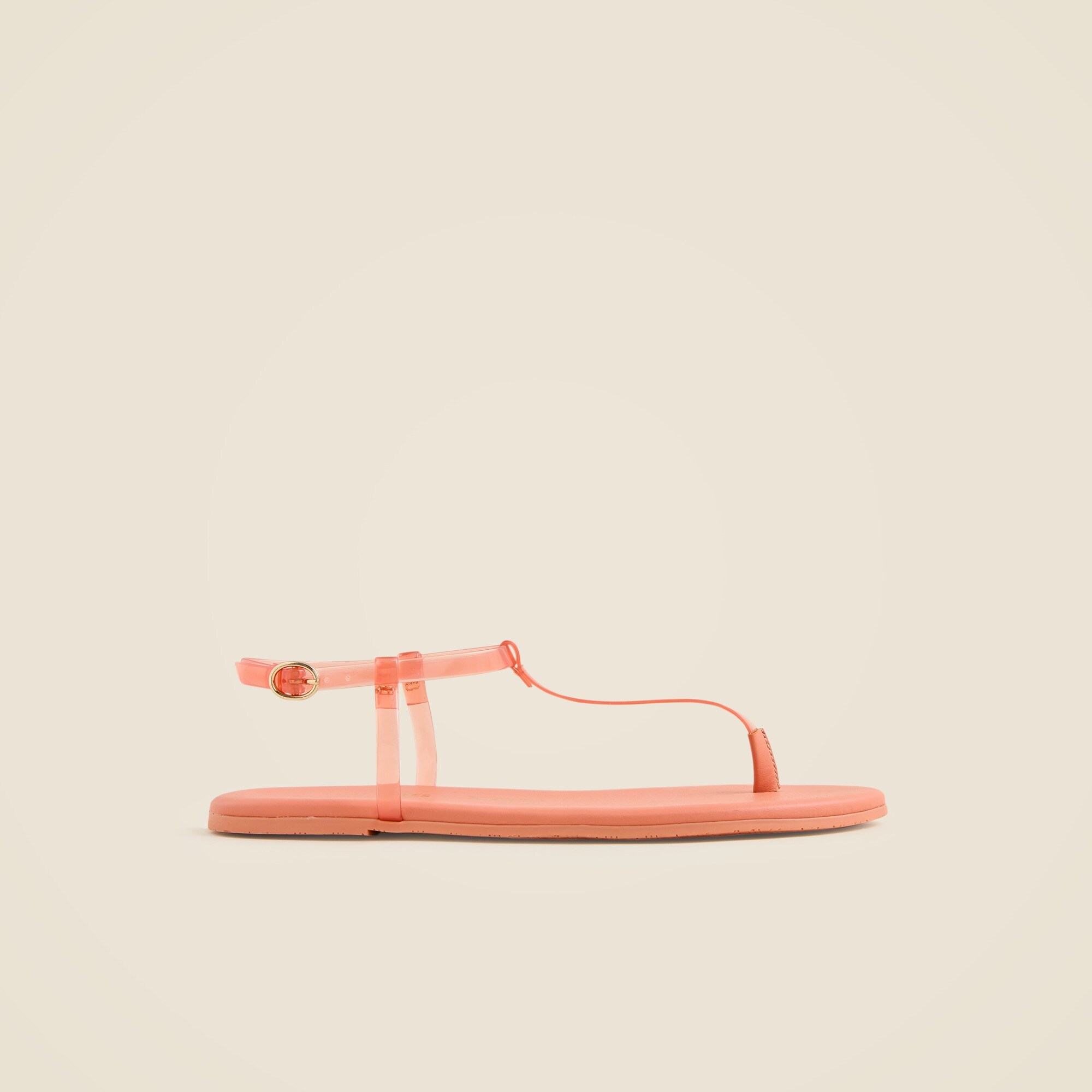 Limited-edition TKEES X J.Crew jelly sandals